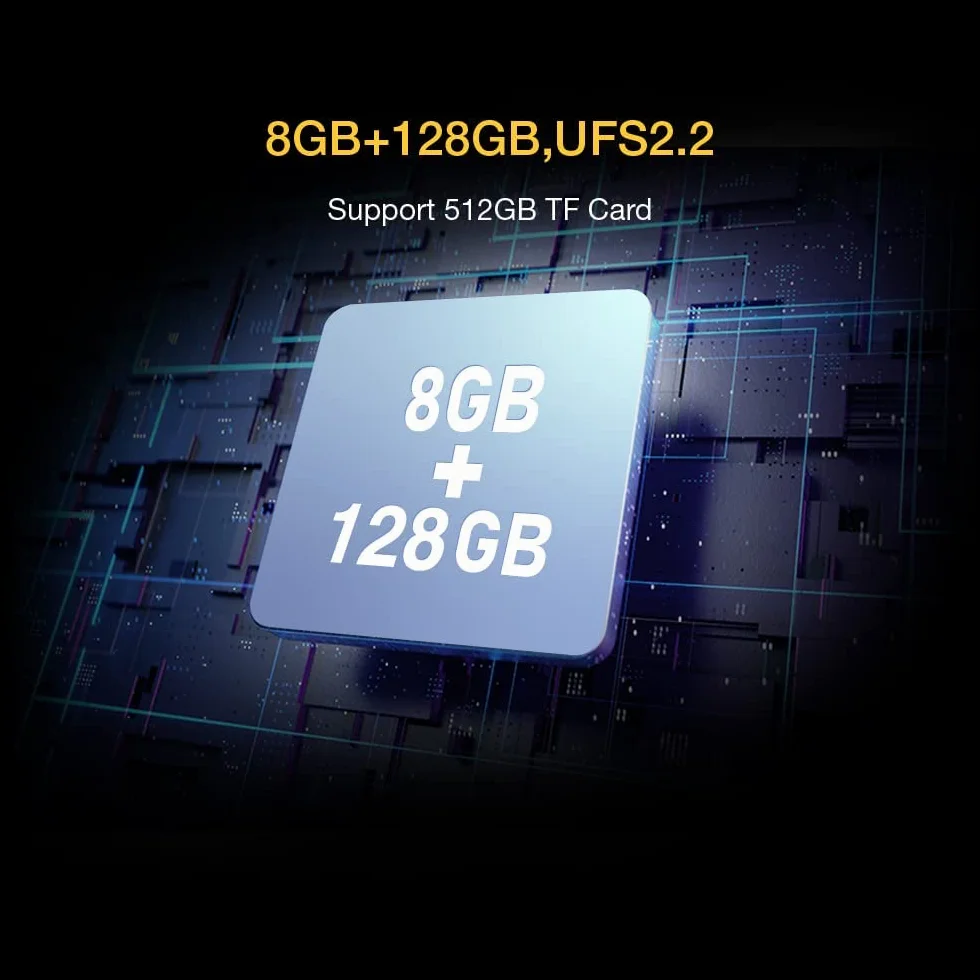 AGM Glory SE smartfon outdoorowy 5G, wytrzymały Snapdragon 480 bez umowy, 6,53" ekran FHD+ Android 11, 6200 mAh, wodoodporny akumulator IP68/IP69K, 8G+128G, Dual SIM, NFC, GPS/Touch ID