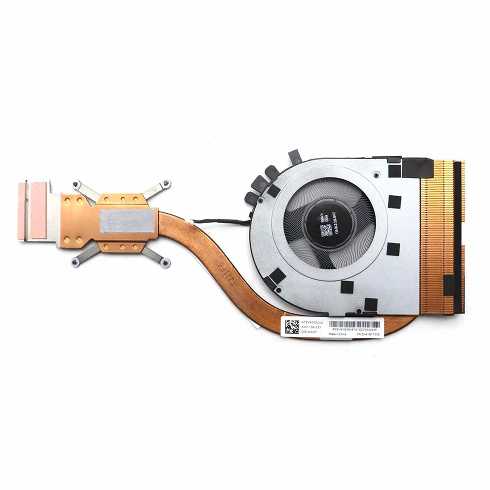 Wentylator procesora laptopa i radiator do Dla Lenovo ThinkPad T14s Gen 4 (typ 21F6, 21F7) 5H41B77379 5H41B77380 Moduł termiczny KT4D1 UMA Nowy