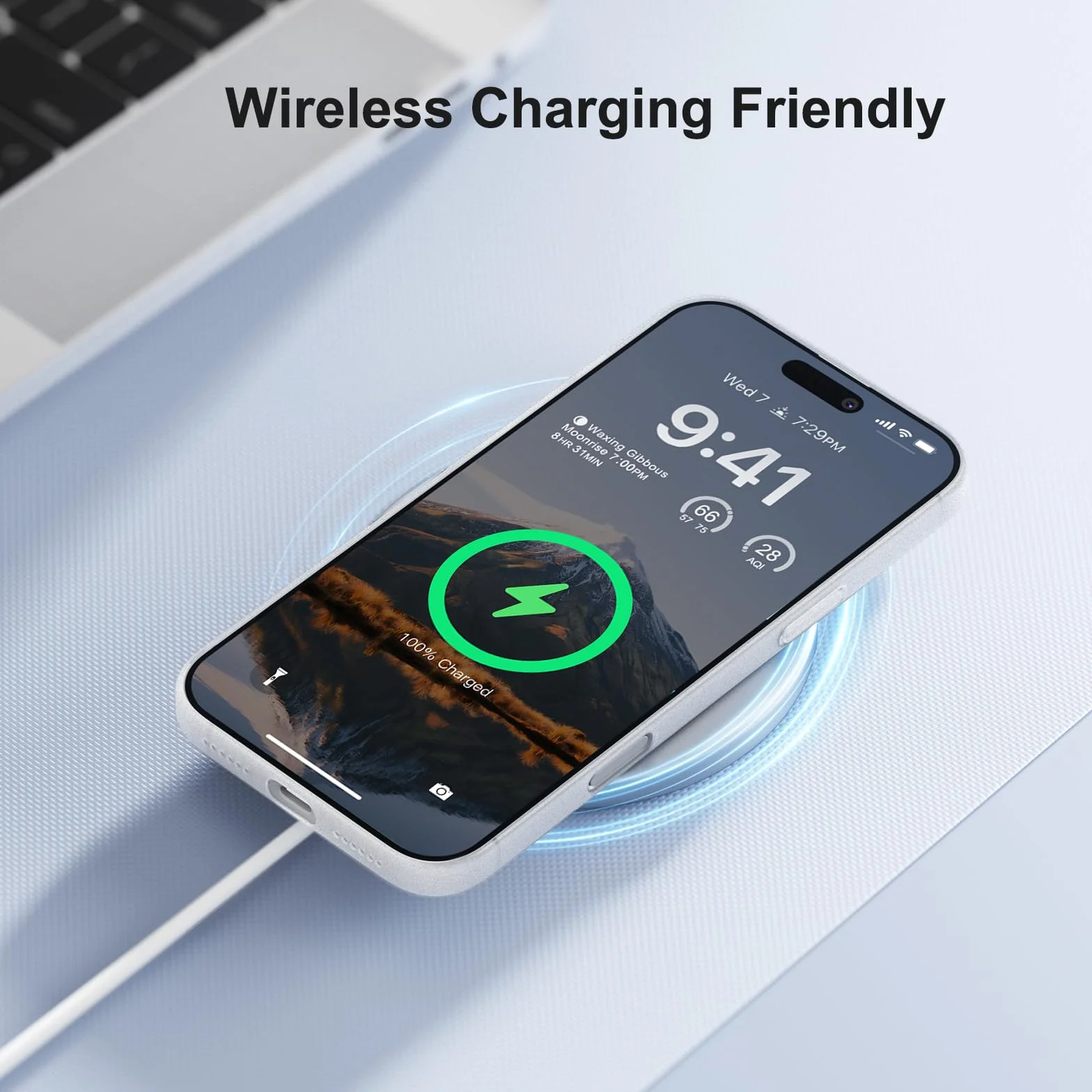 memumi Etui do iPhone 17 Pro, UltraCienka 0,3 mm i Lekka, Matowe Wykończenie [Antypoślizgowe, Odporne na Zarysowania] Kompatybilne z iPhone 17 Pro -Trans-biały