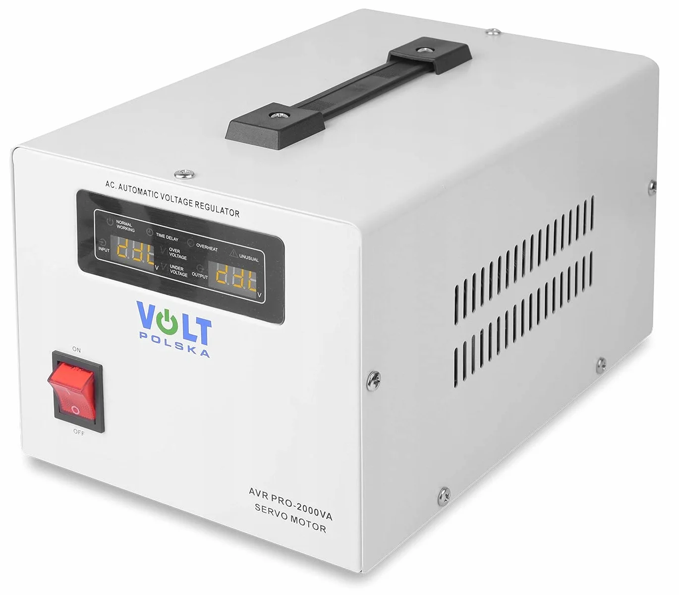 Volt Polska Avr Pro 2000 Stabilizator Napięcia, Biały, 2.79 x 24.64 x 16.51 cm