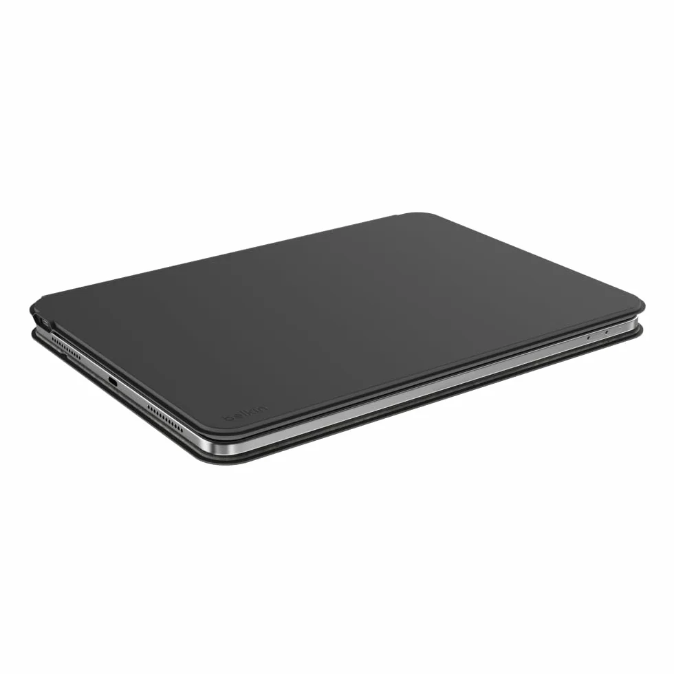 Belkin etui na iPada Pro z podświetlaną klawiaturą i magnetyczną podstawą, sterowanie wielodotykowe, magnetyczne przechowywanie Apple Pencil, QWERTY, klawisze multimedialne do iPada M4 Pro 11"