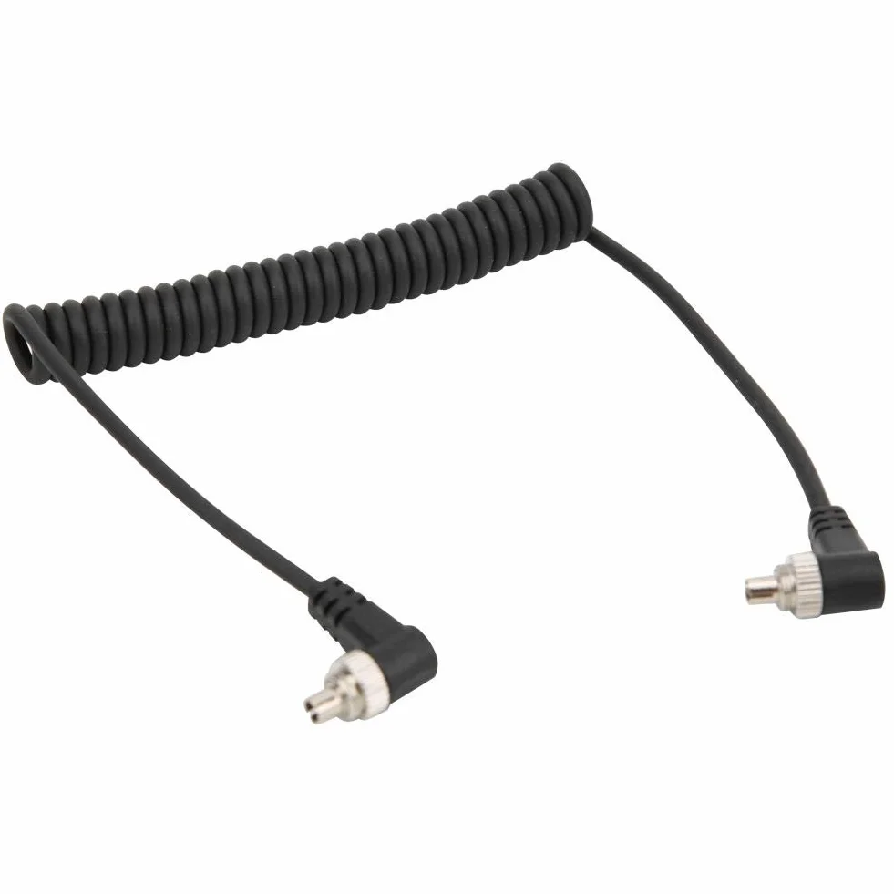 Flash Trigger Kabel PC, 100 cm męski na męski kabel synchronizacyjny z PC, błyskowa, kabel połączeniowy, akcesoria fotograficzne z zamkiem śrubowym do do do