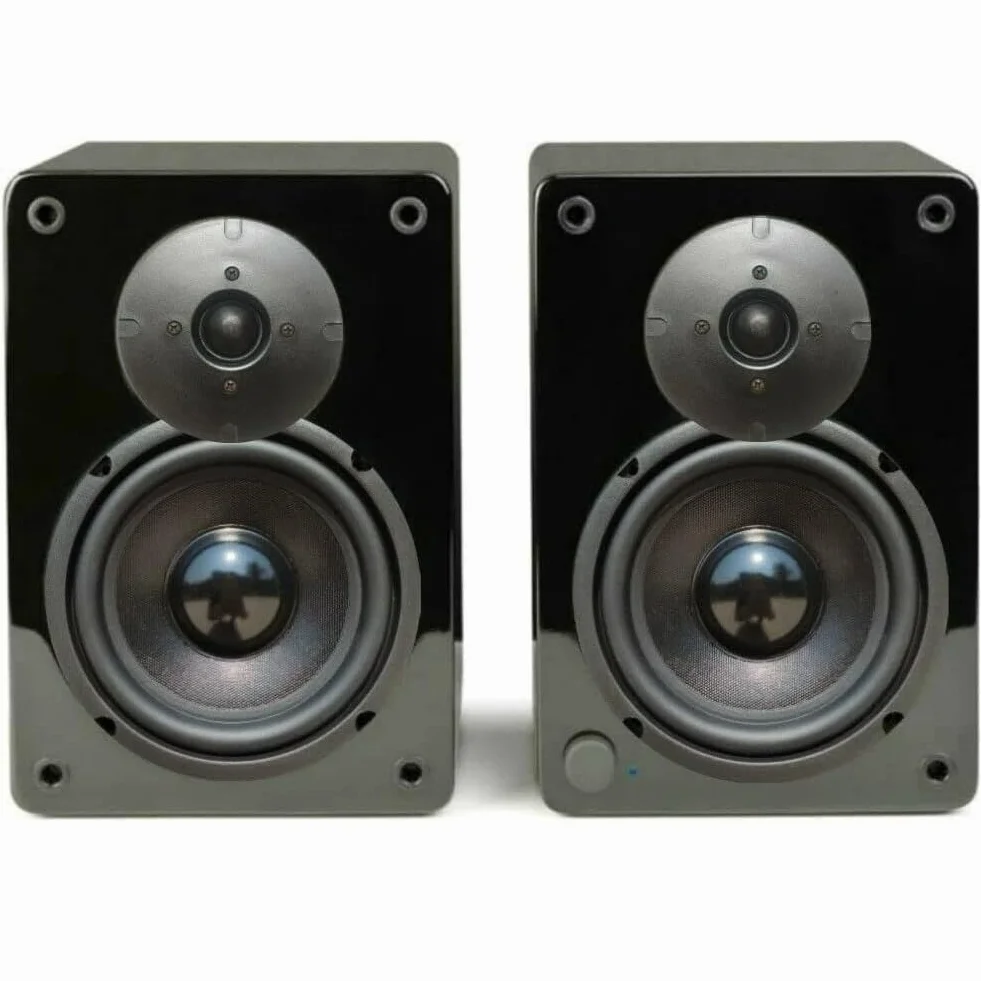 ZESTAW DO MASTER AUDIO RSQ802, 2 głośniki wysokotonowe kopułkowe, 100 W rms, maks. 200 W, 10 cm 4", impedancja 8 omów, cewka drgająca 25 mm, do domu, czarny, w parach + darmowe kondensatory