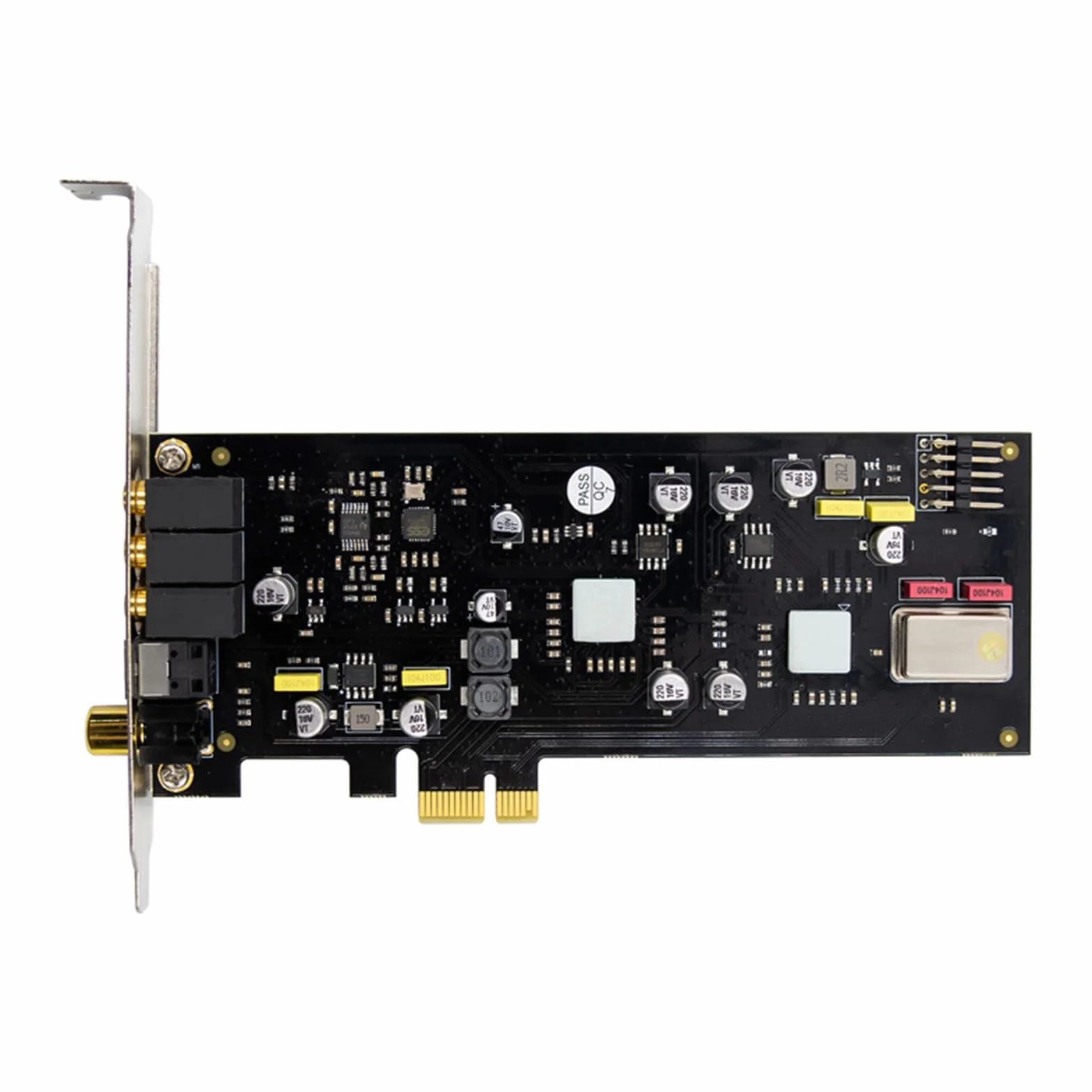 Karta dźwiękowa PCIE stereo wewnętrzny do PC ST113 SSS1700 chip adapter do kina domowego dźwięk kina domowego