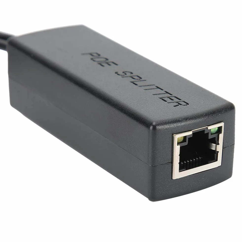 VBESTLIFE Rozdzielacz POE i USB POE, moduł zasilania, standardowy kabel separatora izolacyjnego 48 V do 5 V do tabletu Android, do Dropcam dla