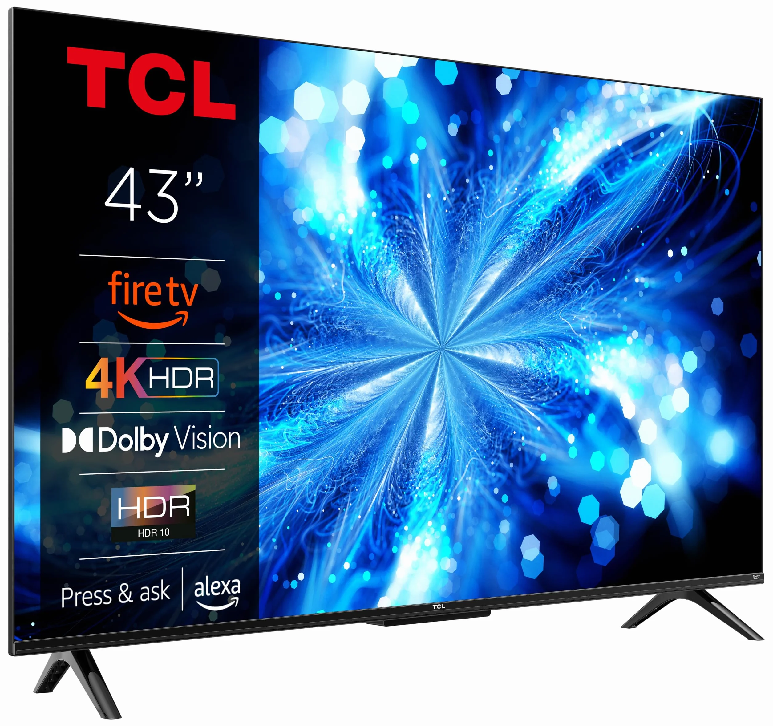 TCL Telewizor 4K HDR 43PF650 Fire TV