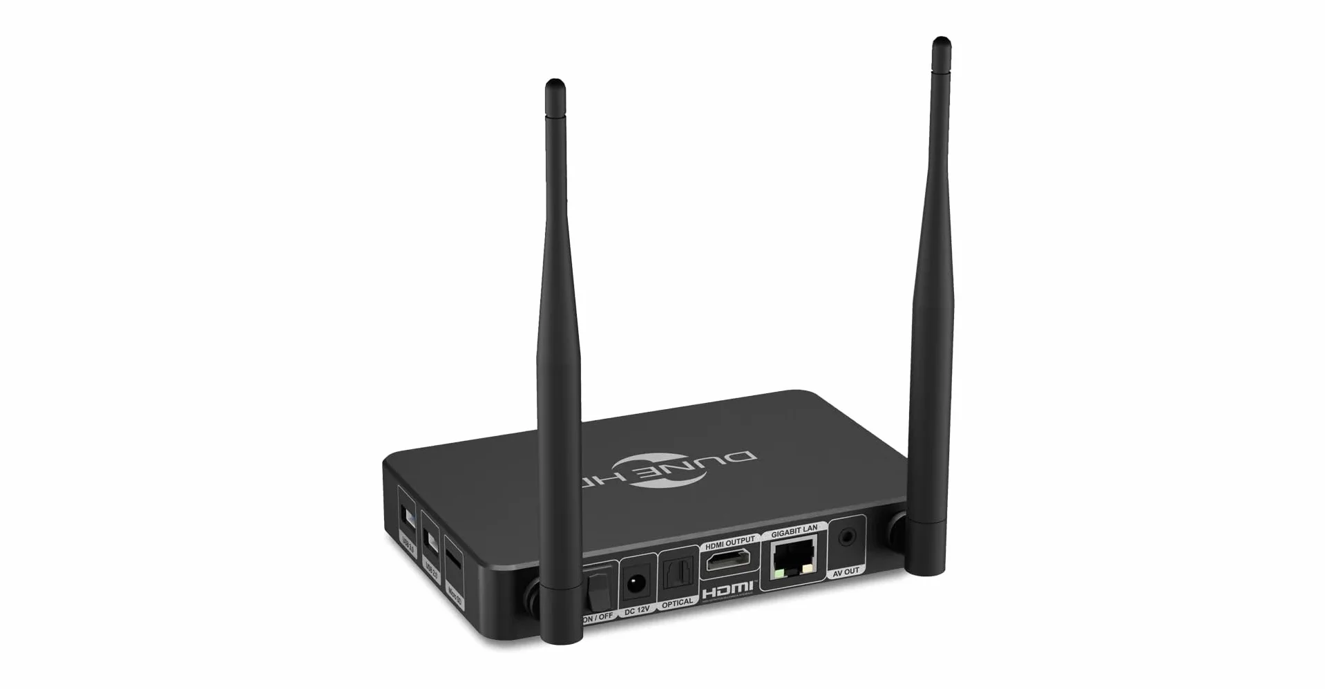 Dune HD Pro Vision 4K, Odtwarzacz multimedialny, Android Box, Dolb Visio, Atmo, S905X4-J, HD-Audio, HDMI, 2.1, BT 5, WiFi, 1Gbit, USB 3.0, 4GB / 64GB, Optical S/PDIF, 4Kp60, 1080p, AV1