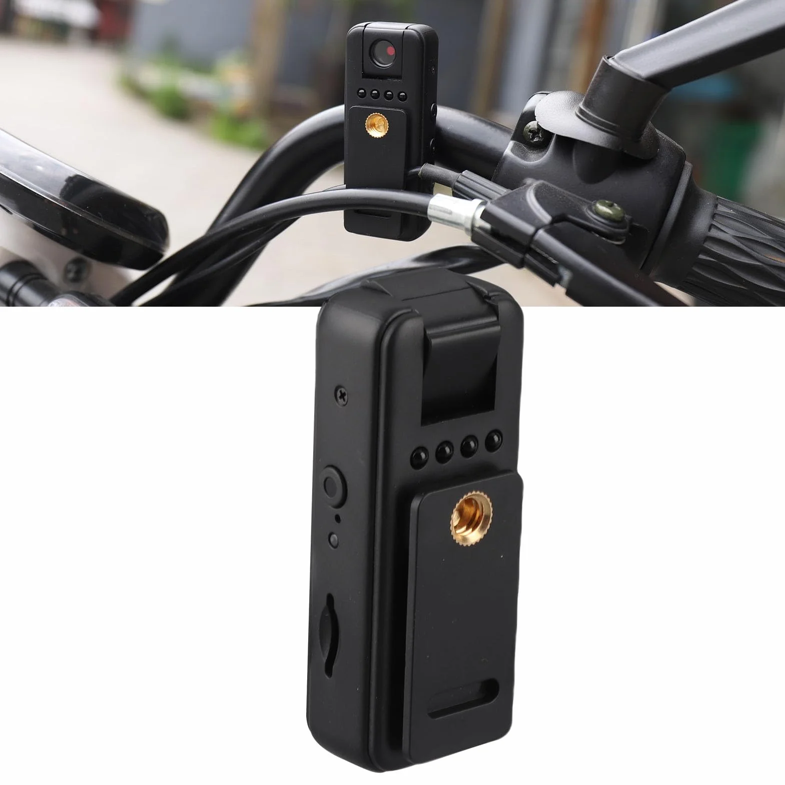Kamera Korpusowa HD 1080P 4K Noktowizyjna 1000 mAh 5h Nagrywania w Pętli