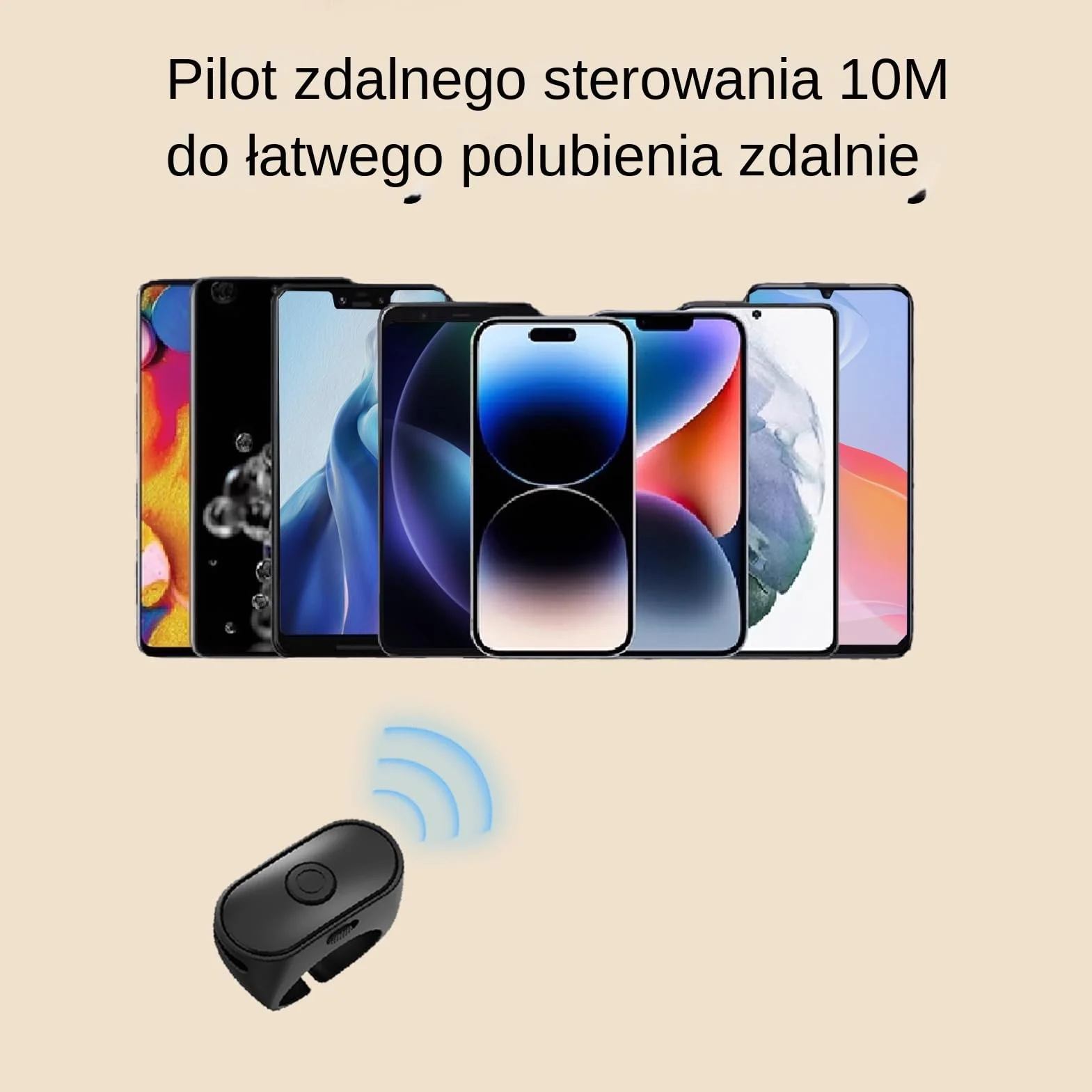Przenośny pilot do e-booka Page Turner - ergonomiczne akcesorium do czytania