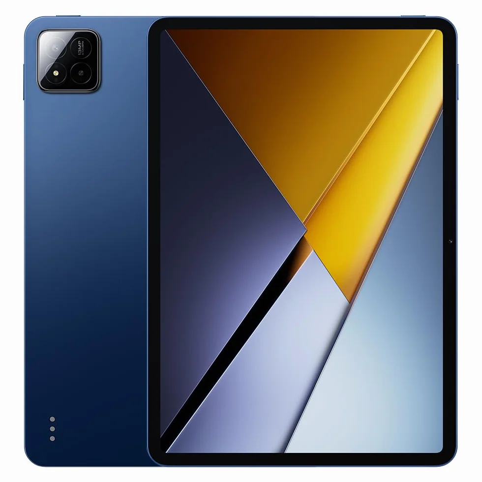 XIAOMI POCO Pad X1, tablet 8 GB + 512 GB, wersja WiFi, wyświetlacz 3,2K, 144 Hz, Hyper AI Snapdragon® 7+ Gen 3, platforma mobilna 8850 mAh, z ładowarką, wersja WiFi (niebieski)