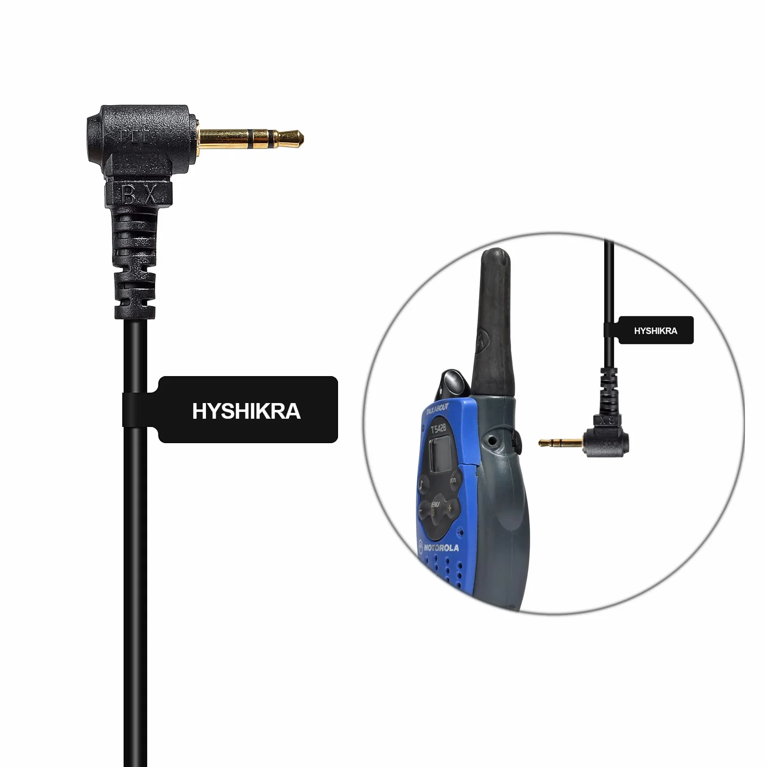Słuchawka radiowa kompatybilna z Motorola TLKR-T60 T80 T82 T-92 H2O T80 Extreme T82 Extreme Talkie Walkie, lekka, G z mikrofonem (czerwona, 4)