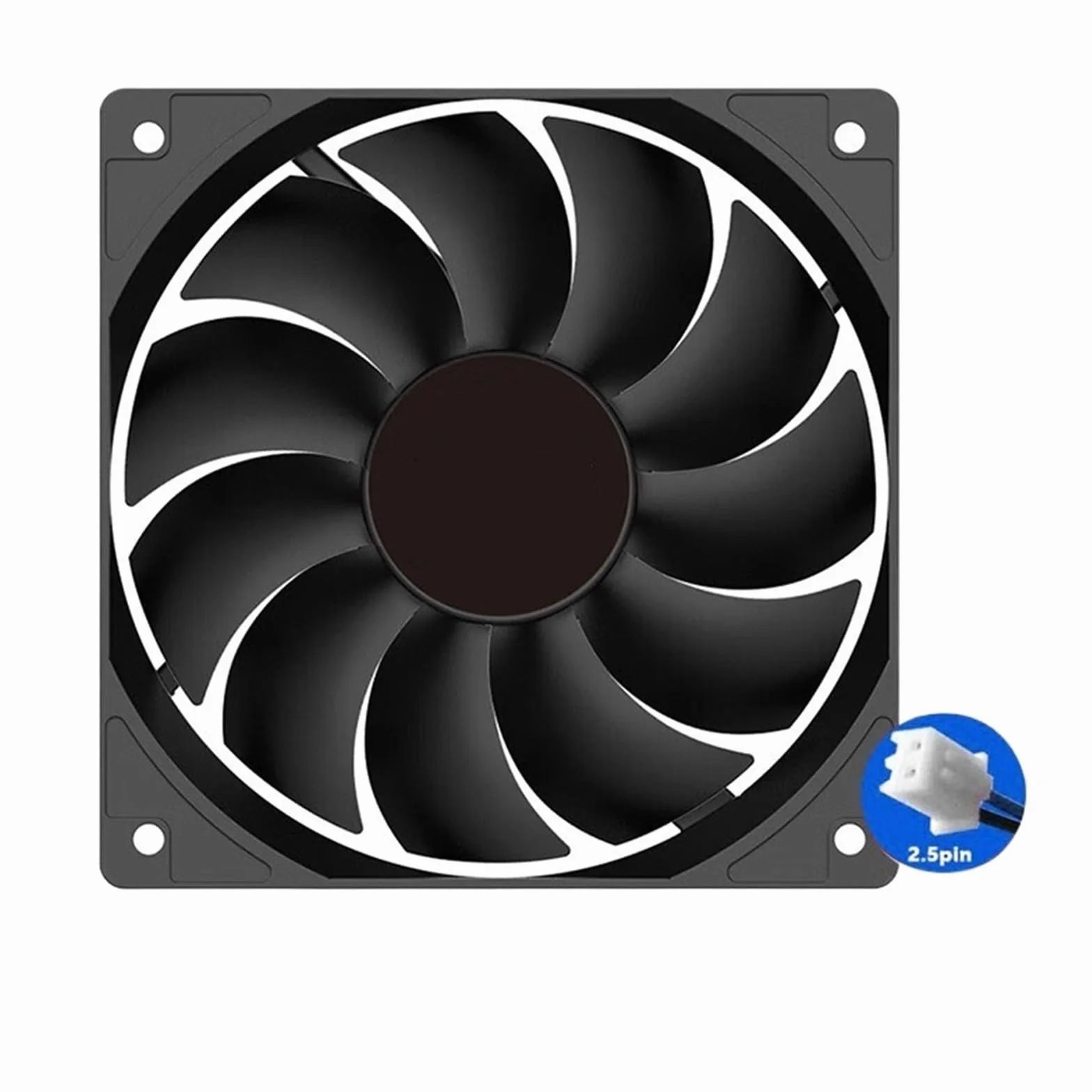 Cichy wentylator chłodzący do zasilania 12 V, interfejs 2,54-2-pinowy, 14 cm, do obudowy komputera (zasilacz PSU-14CM Fan)