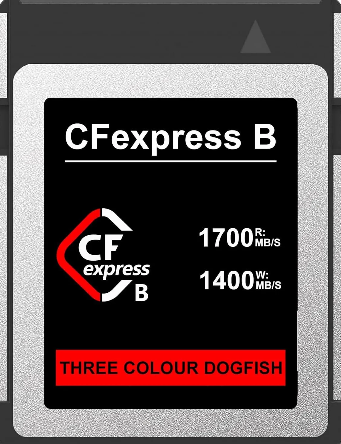 Dogfish CFexpress typ B karta pamięci 512 GB do 1700 MB/s, do zdjęć i filmów 8K 4K RAW, do rejestratorów aparatów fotograficznych profesjonalnych aparatów Nikon Canon Panasonic