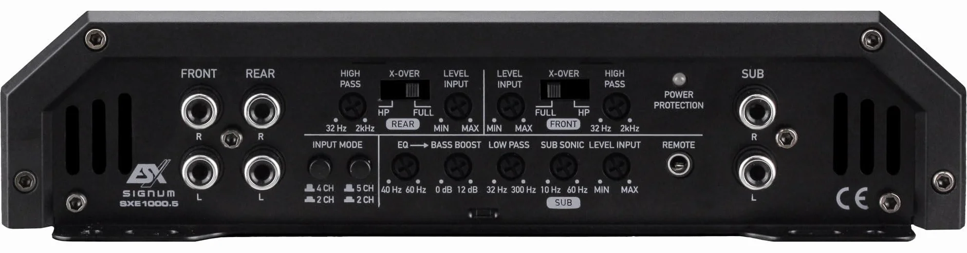 ESX SXE1000.5 | 5-kanałowy wzmacniacz hybrydowy wzmacniacz wzmacniacz wzmacniacz mocy 1000 W RMS