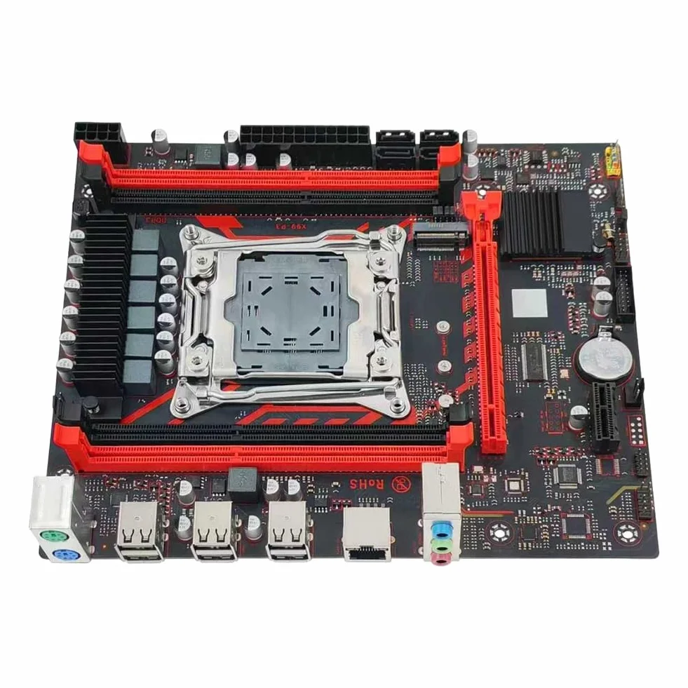 Płyta główna X99 P3 LGA2011 Q57 Chipset X99 DDR3 płyta główna do gier komputerowych Gigabit Ethernet z gniazdami M.2 NVME/NGFF