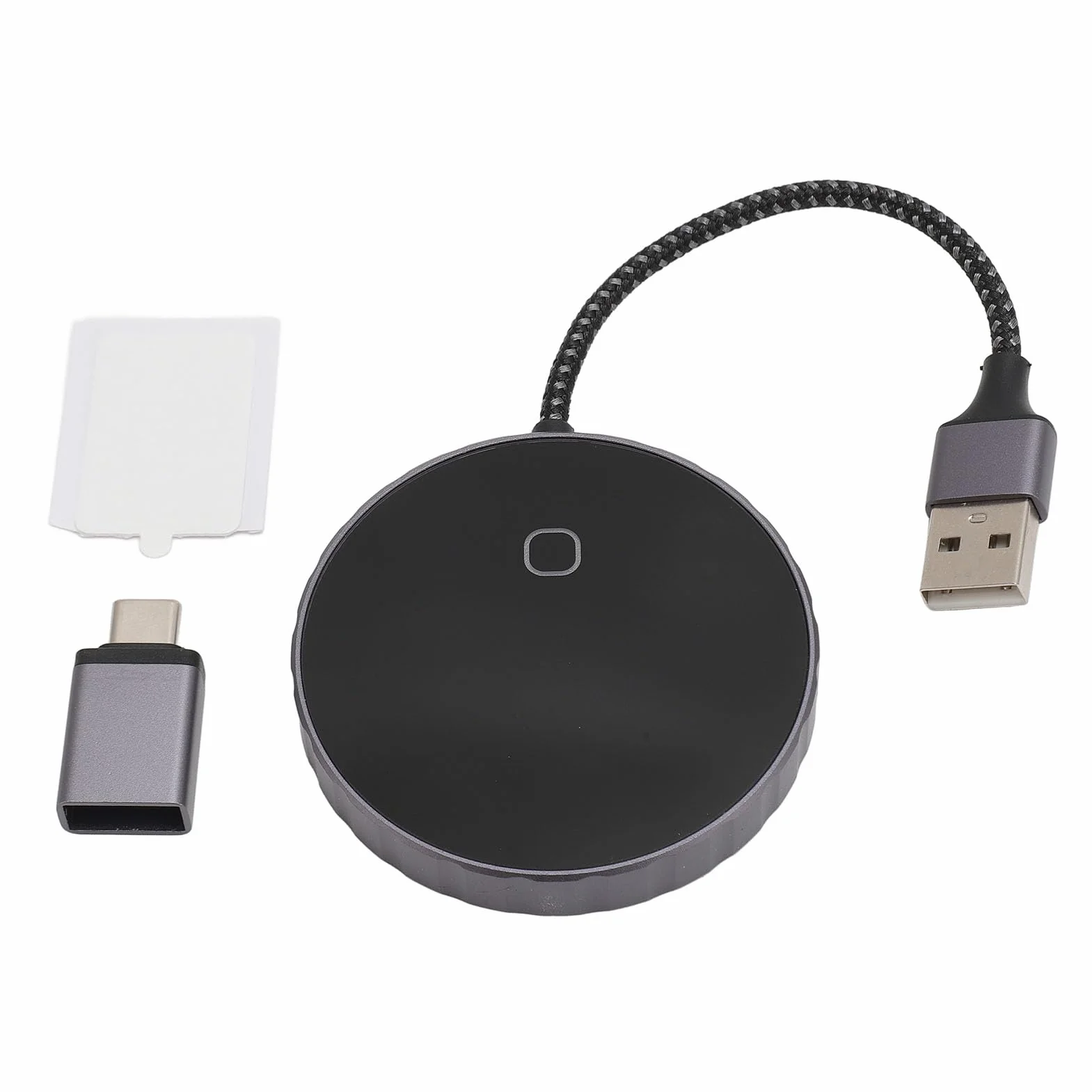 Adapter Samochodowy do Automatycznego Połączenia Bezprzewodowego z Systemem Łatwa Instalacja na Telefonach z Systemem IOS i Stylowa, Przenośna Konstrukcja