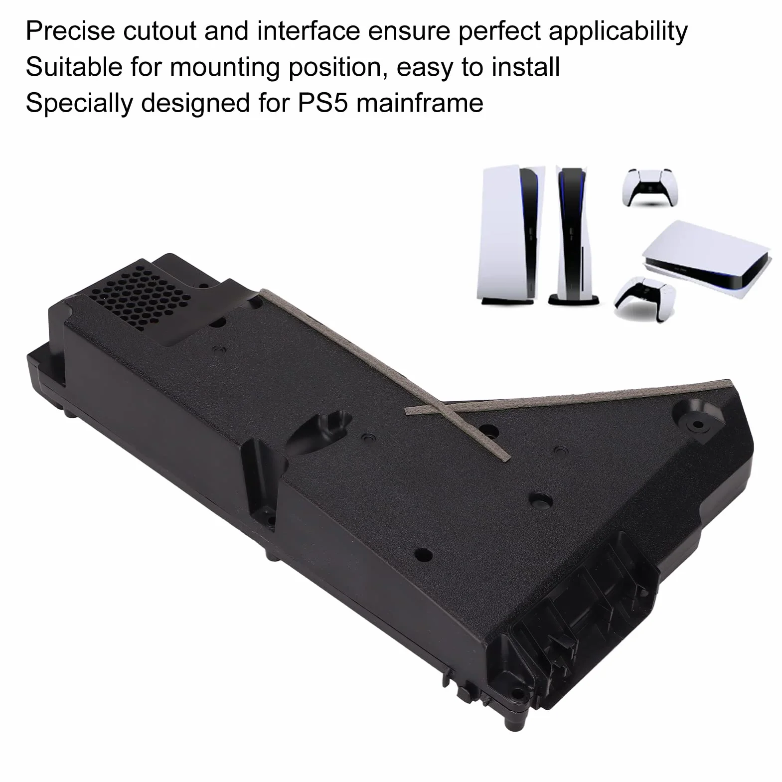 Zamienny Zasilacz ADP‑400DR do 5 Konsoli,100-127V/200-240V Zasilacz do Konsoli do Czarny