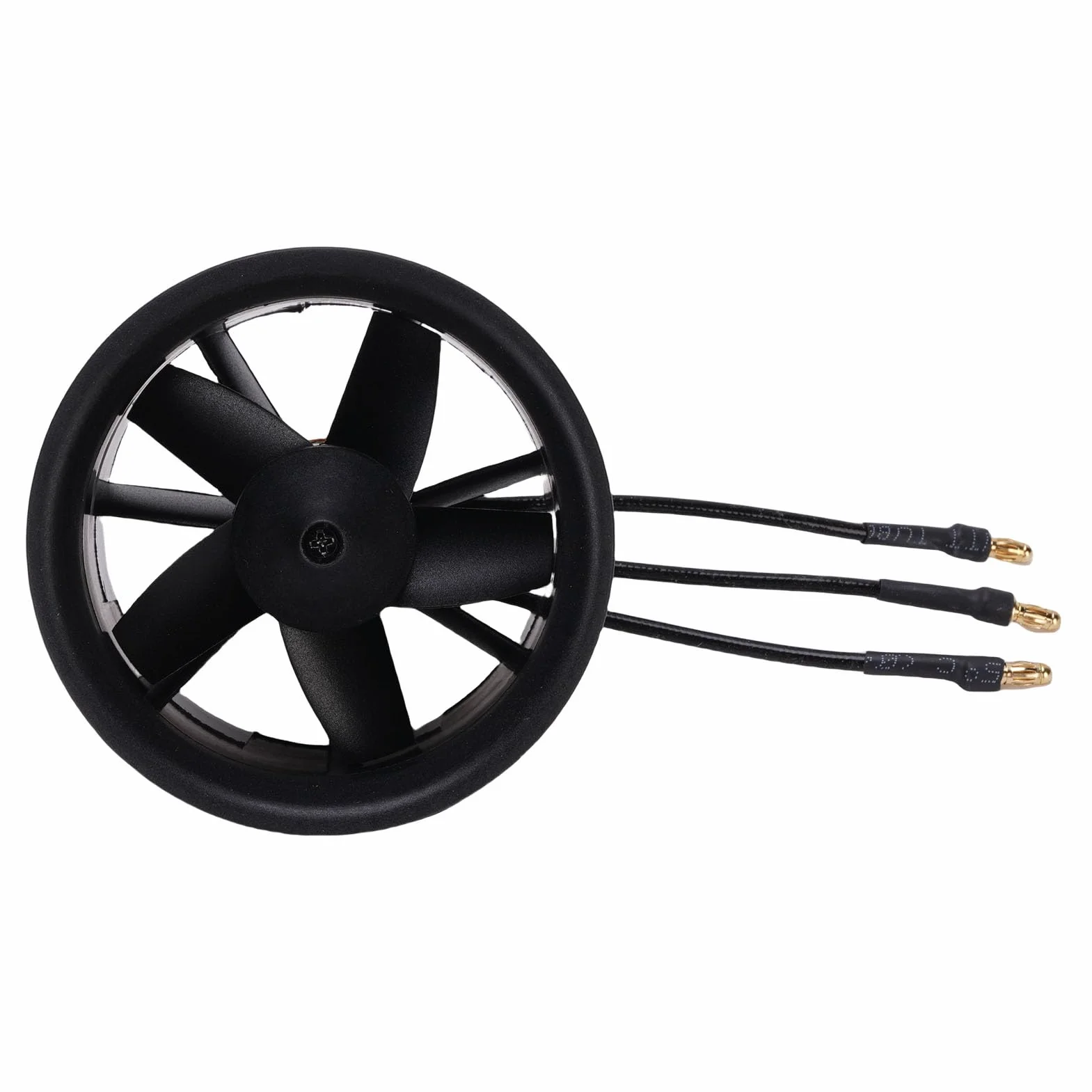 Pongnas Violent Fan 64mm 3200KV Bezszczotkowy Silnik z płytą sterującą – 5-łopatkowy Wentylator Kanałowy do Chłodzenia Komputerów, Modyfikacji Dronów i Projektów Elektroniki DIY