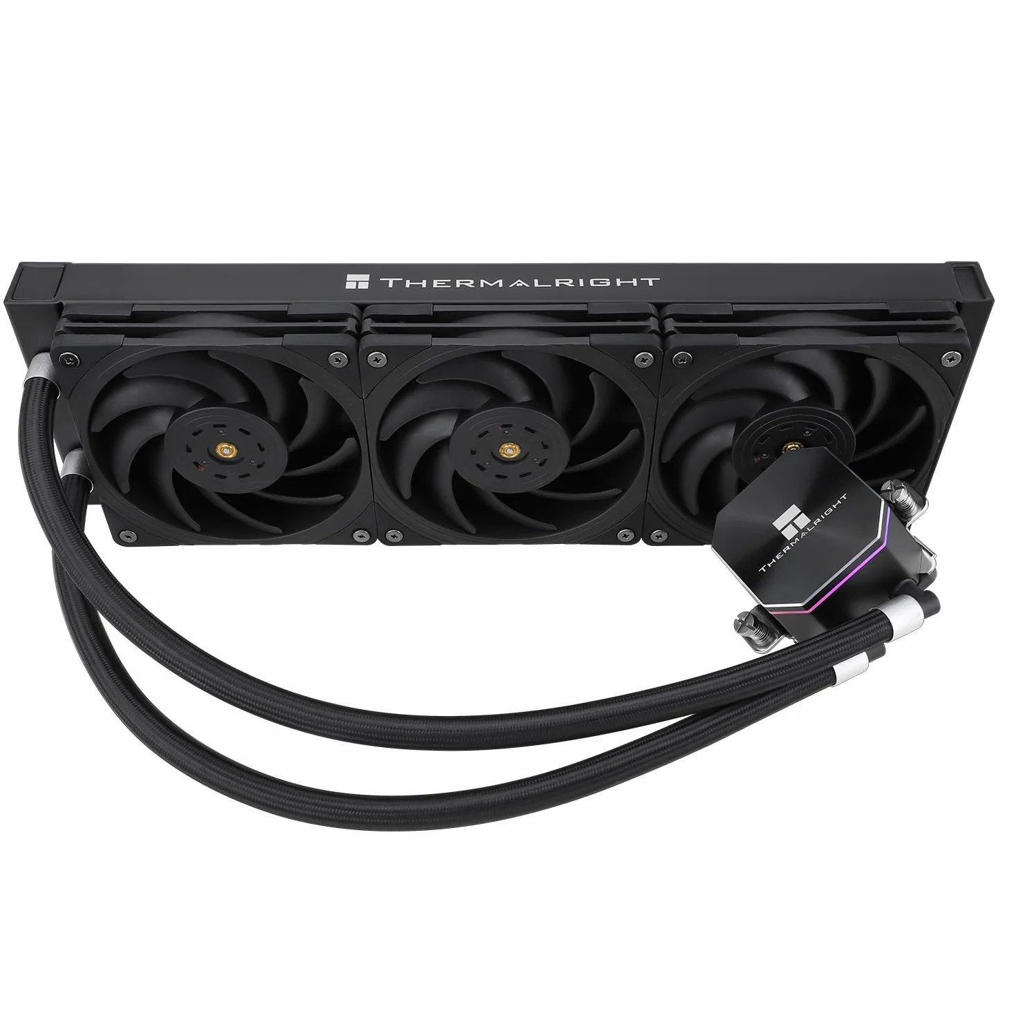 Thermalright Frozen Edge 360 Black, chłodzenie wodne CPU z wentylatorem PWM 120 mm, 360 mm AIO, zintegrowana chłodnica wodna dla AM4/AM5, Intel LGA1700/1851/1150/1151/1200
