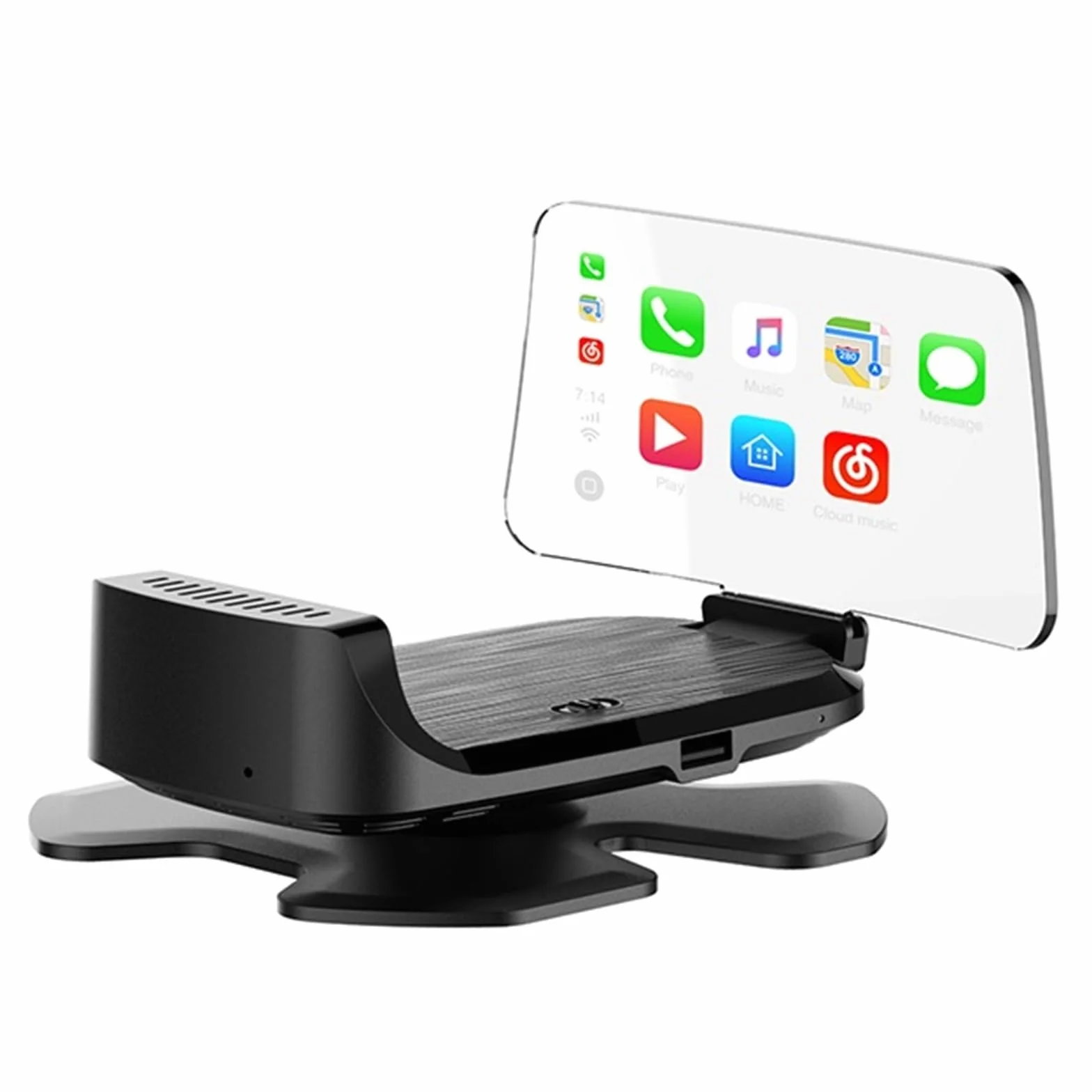 Bezprzewodowy Samochodowy Wyświetlacz Bluetooth Head Up Mapa Nawigacyjna Bezpłatny Projektor Okienny Bezpieczeństwo Jazdy
