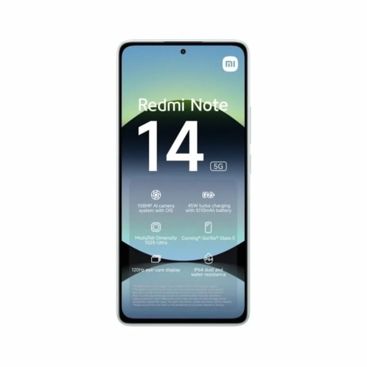 XIAOMI REDMI NOTE 14 5G (6.67'' - 8/256GB) GREEN