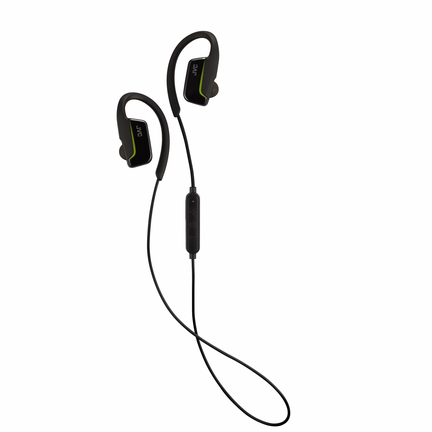 JVC HA-EC30BT-BE AE bezprzewodowe słuchawki sportowe Bluetooth z pałąkiem nausznym – czarne