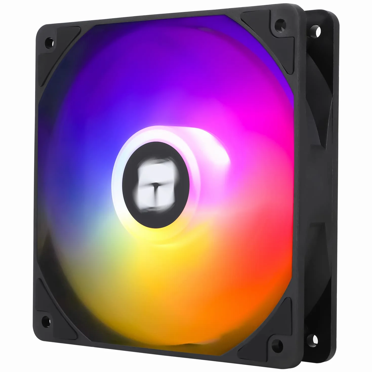 Thermalright TR TL-C12C-S X3 wentylator CPU 3-pak, wentylator obudowy 120 mm, efekt świetlny 5 V ARGB, regulowany 3-biegunowy interfejs LED, amortyzacja uderzeń, 4-biegunowy zasilacz PWM, prędkość