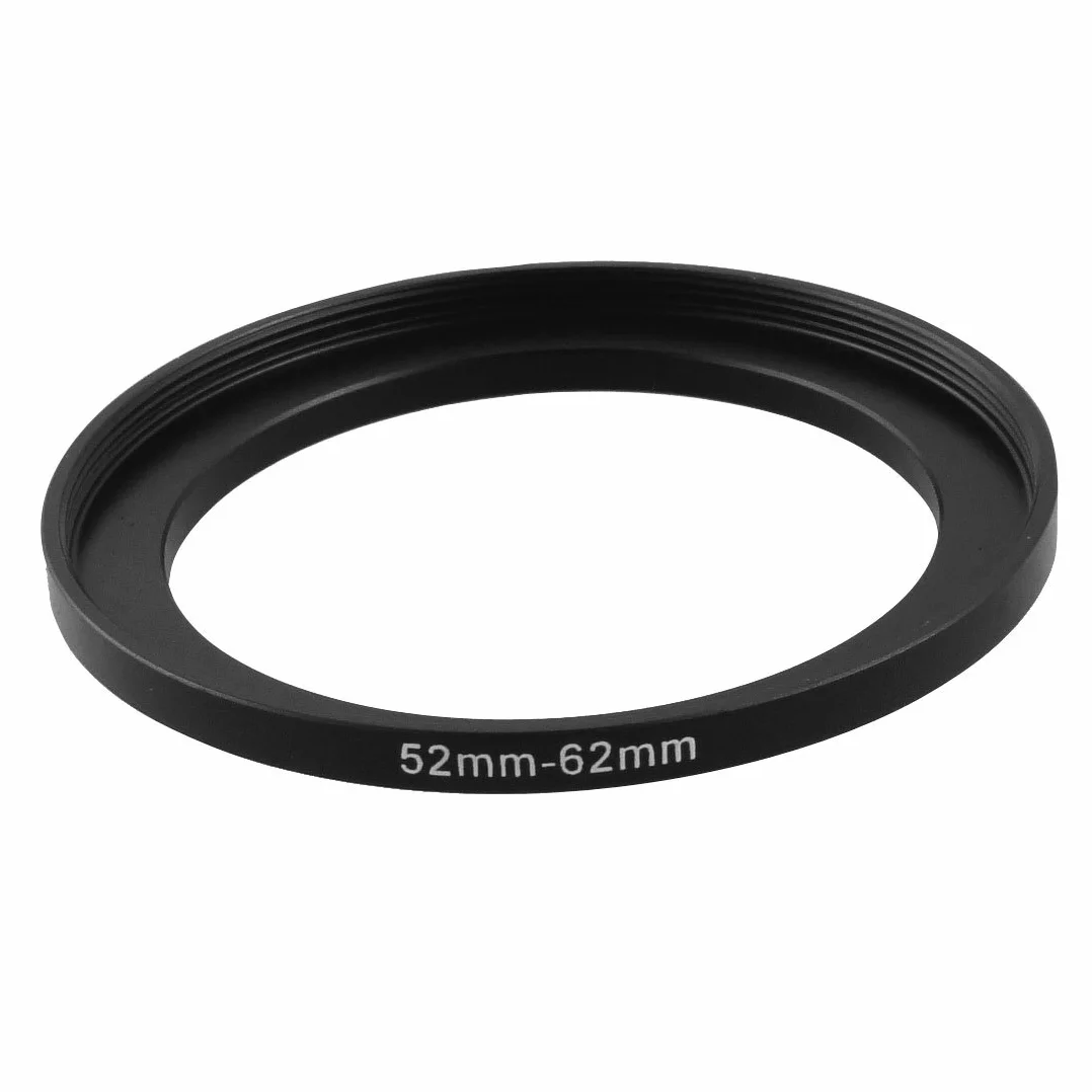 Sourcingmap® 52 mm-62 mm 52 mm do 62 mm czarny adapter pierścienia krokowego do aparatu