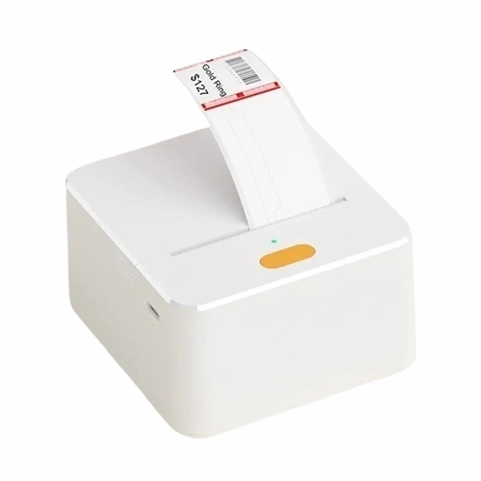 Samoprzylepna Etykieta Na Biżuterię Do Przenośnej Termicznej Drukarki Etykiet P1 Mini Bezprzewodowa, Bezatramentowa Drukarka Naklejek Z Logo łAtwa W UżYciu(P1W 3Rolls 30x70W)