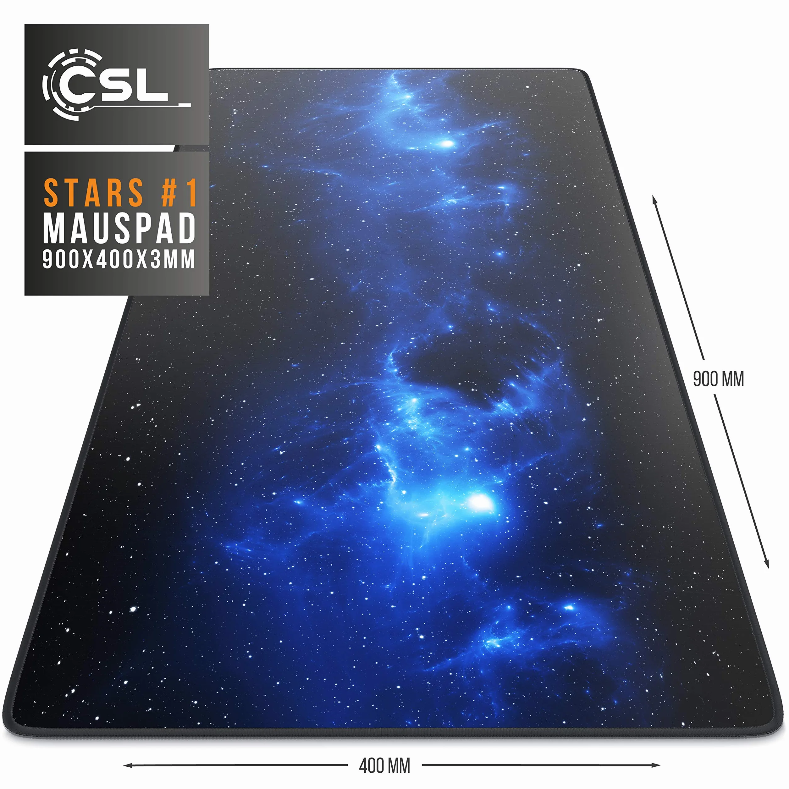 Csl-Computer 7230369572 Podkładka do Myszki, Wielokolorowy, XXL