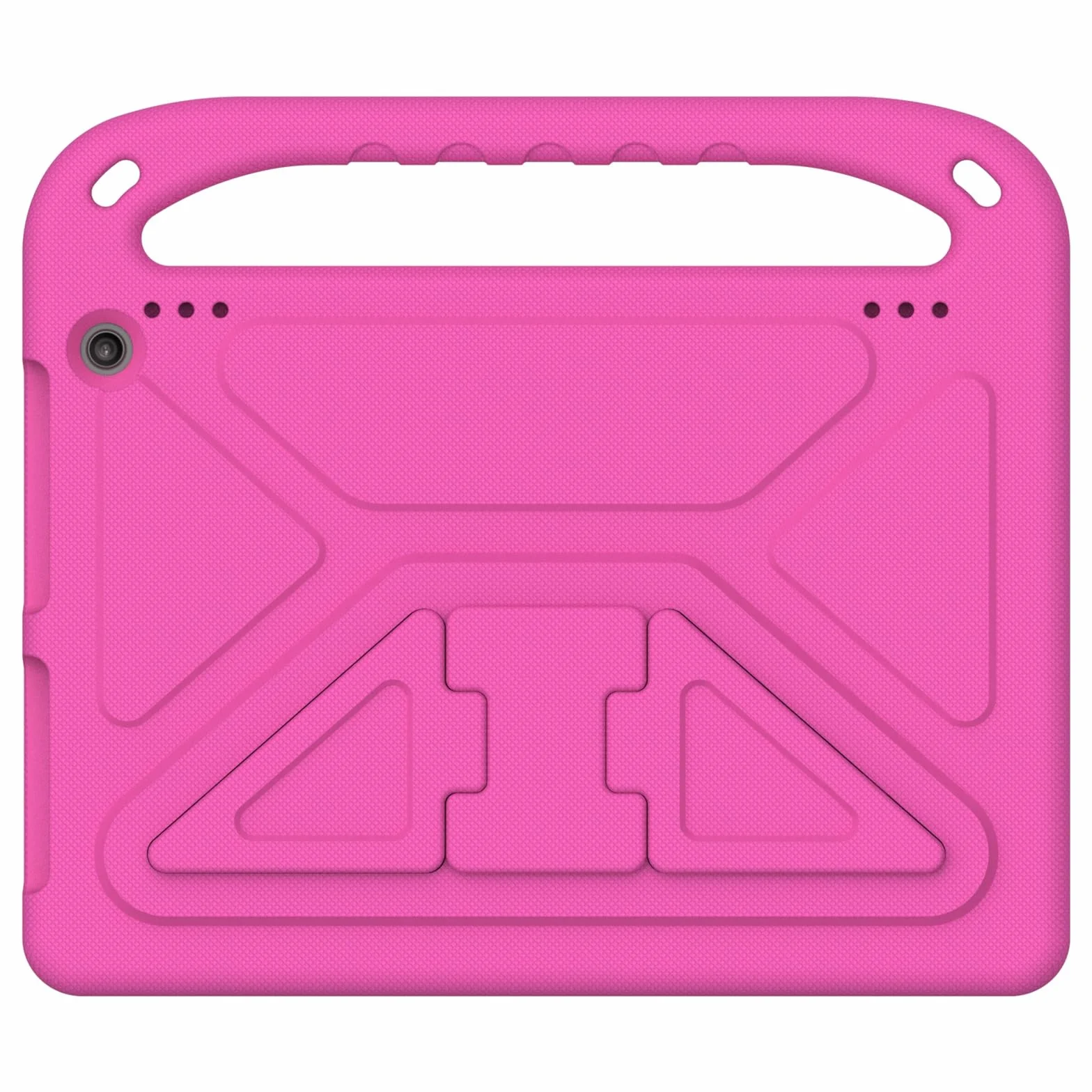 Pokrowiec na tablet Kompatybilny z Kindle Fire HD10 2023, amortyzujący wstrząsy, z uchwytem, ​​EVA, uchwytem, ​​solidne etui na tablet dla dzieci, lekkie(Rose Red)