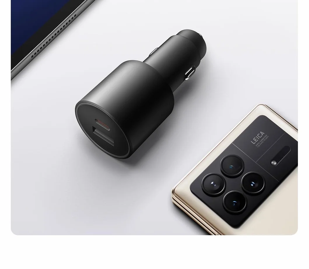 Oficjalna oryginalna ładowarka samochodowa 100 W do xiaomi super szybka ładowarka samochodowa PPS/PD i QC3.0