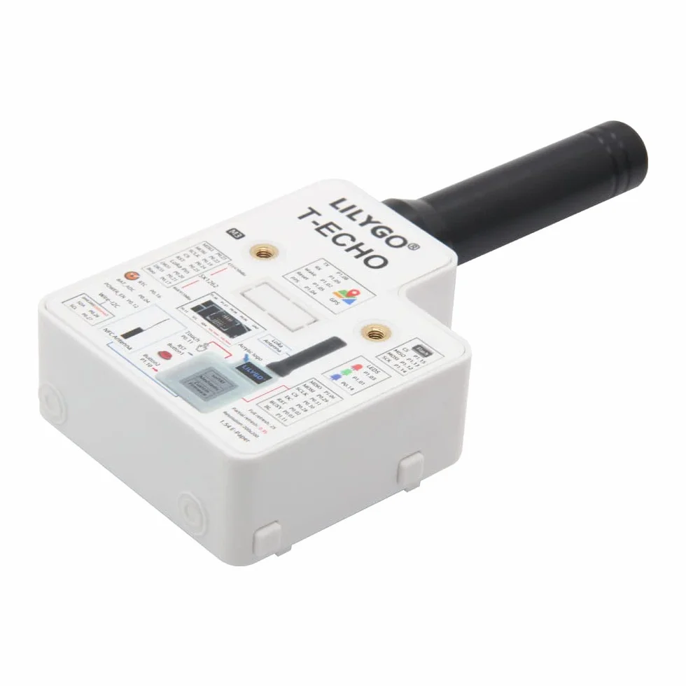 LILYGO T-Echo LoRa SX1262 moduł radiowy 868 MHz TTGO Meshtastic Development Board NRF52840 GPS RTC NFC BME280 do Arduino