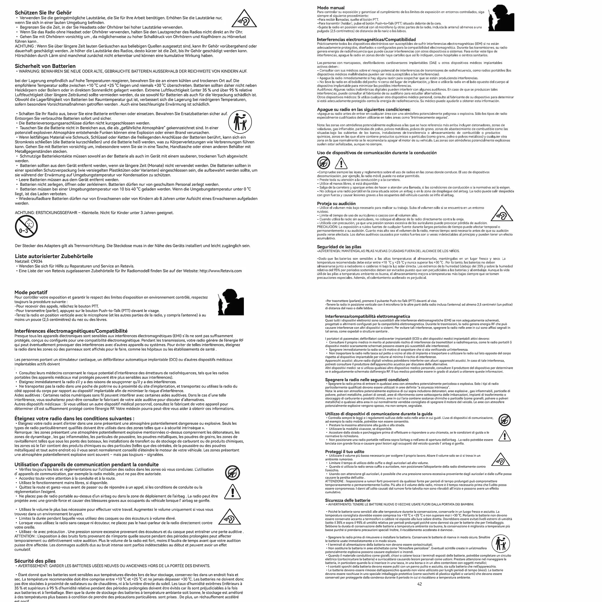 Retevis Słuchawka Walkie Talkie 1-pinowa 2,5 mm Zestaw Słuchawkowy z Mikrofonem Ukryta z Tubą Akustyczną PTT Kompatybilna RB648 RT649 RT649B RT649P 2 szt.