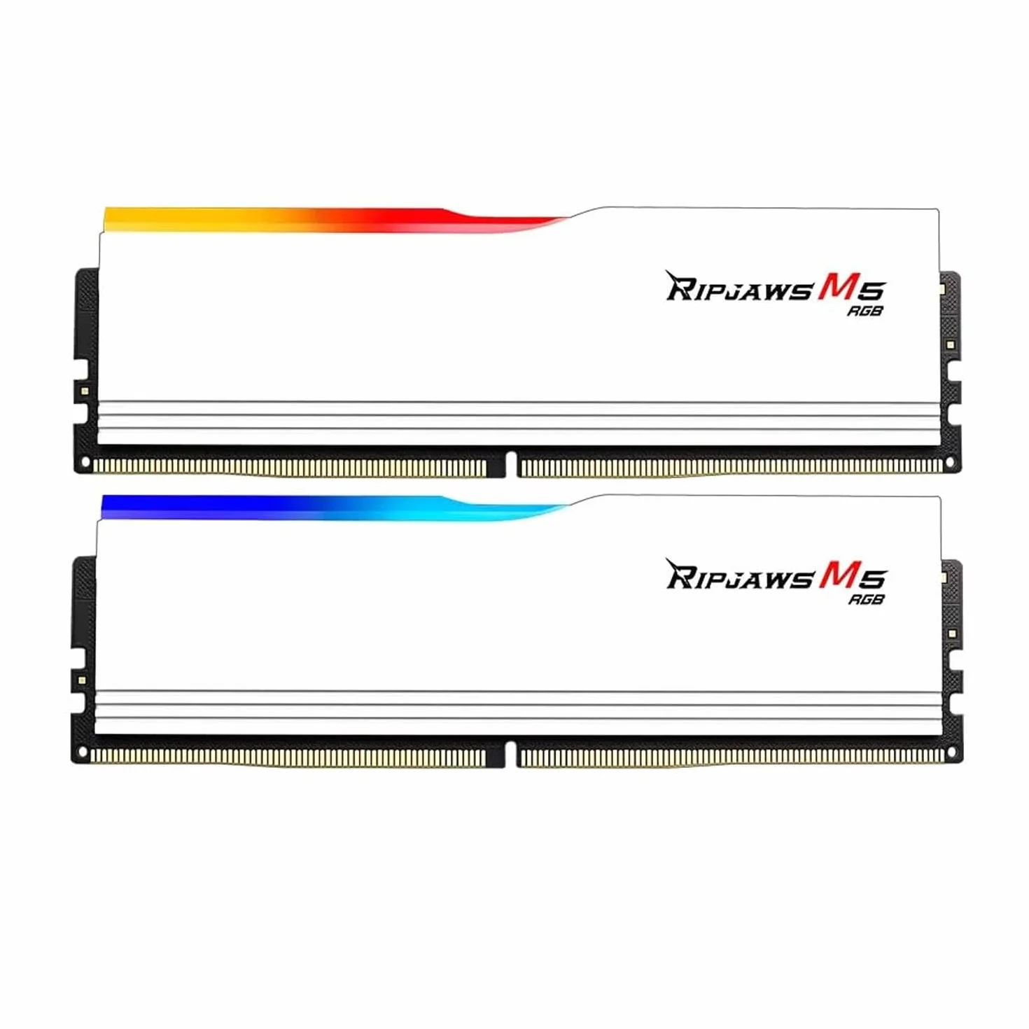G.Skill Ripjaws M5 RGB (Intel XMP) 32 GB (2 x 16 GB) DDR5 6000 MHz CL36-36-36-96 1,35 V pami?? stacjonarna RAM, F5-6000J3636F16GX2-RM5RW, bia?y