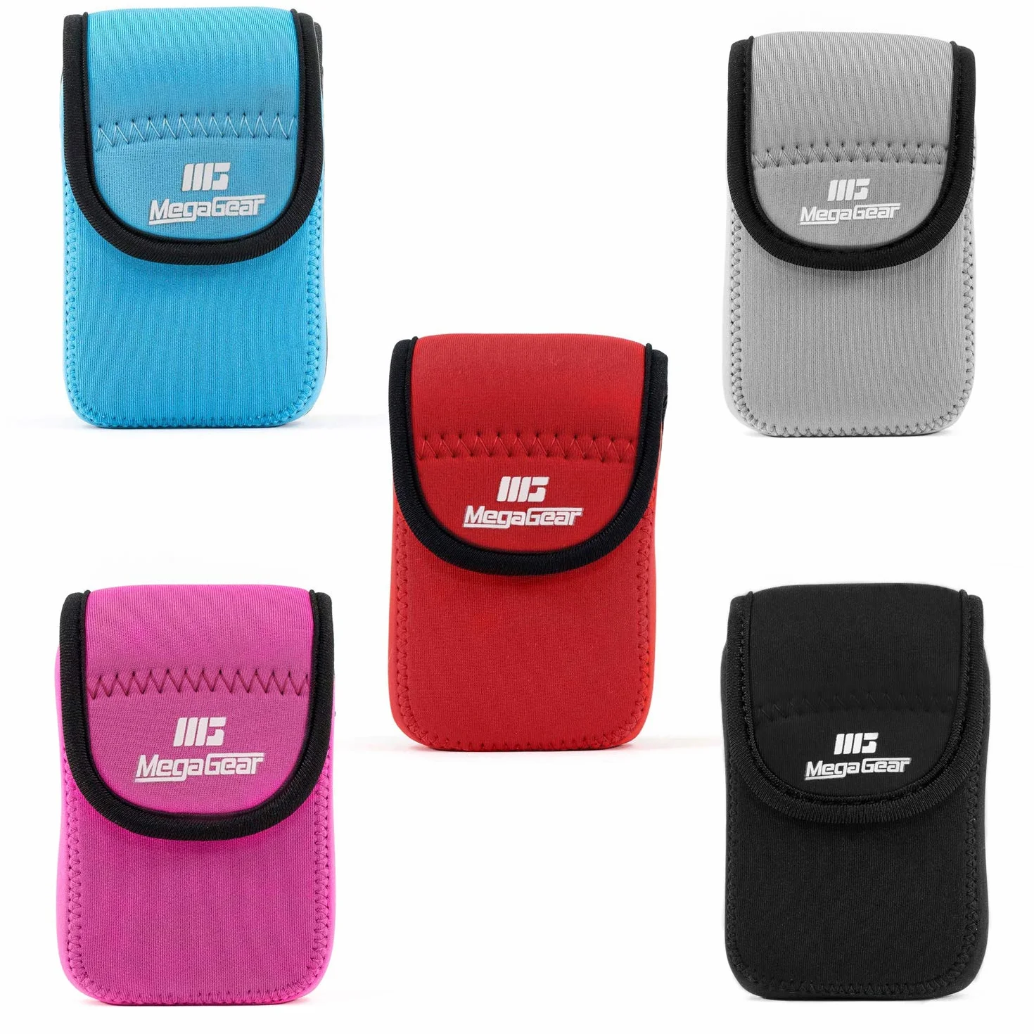 MegaGear - Ultralekkie Neoprenowe Etui Na Aparat Kompatybilne Z Fujifilm XF10 - Czarny, 11.99 cm x 5.99 cm x 7.49 cm, Kompaktowe