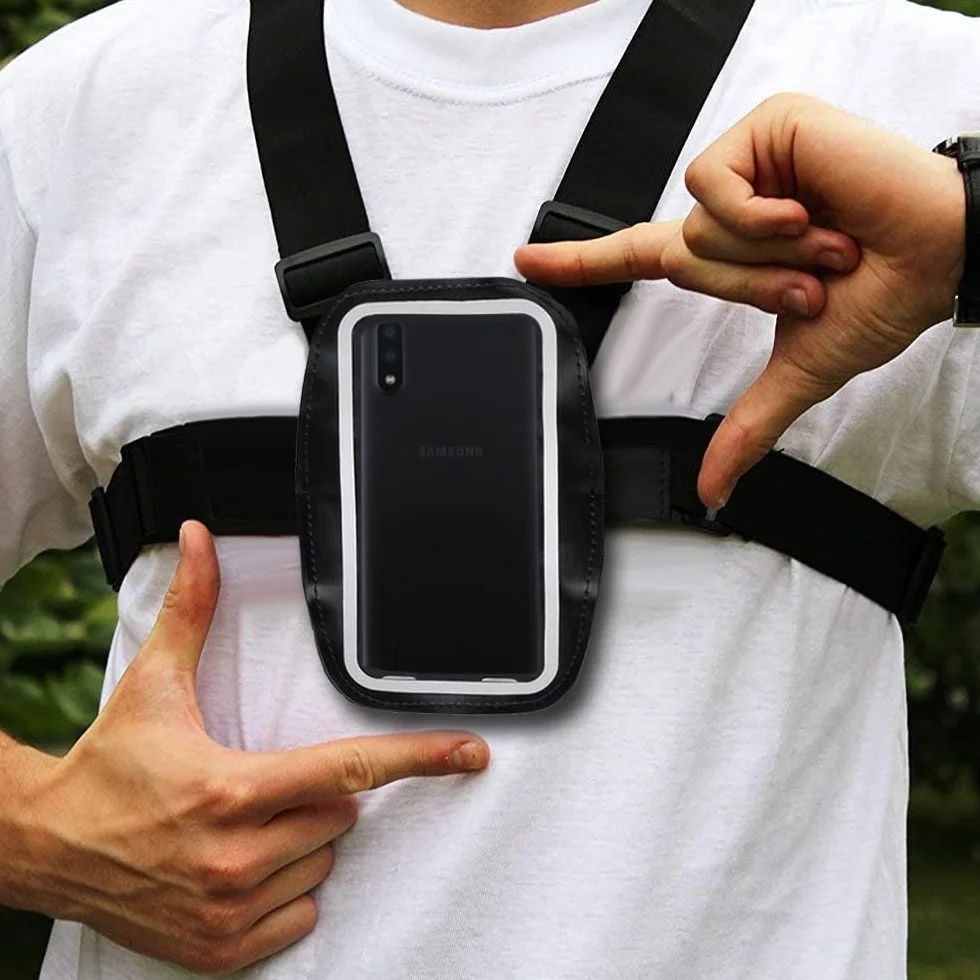 Maclean MC-446 Szelki Sportowe z Etui Ochronnym do Telefonu Rozmiar Uniwersalny