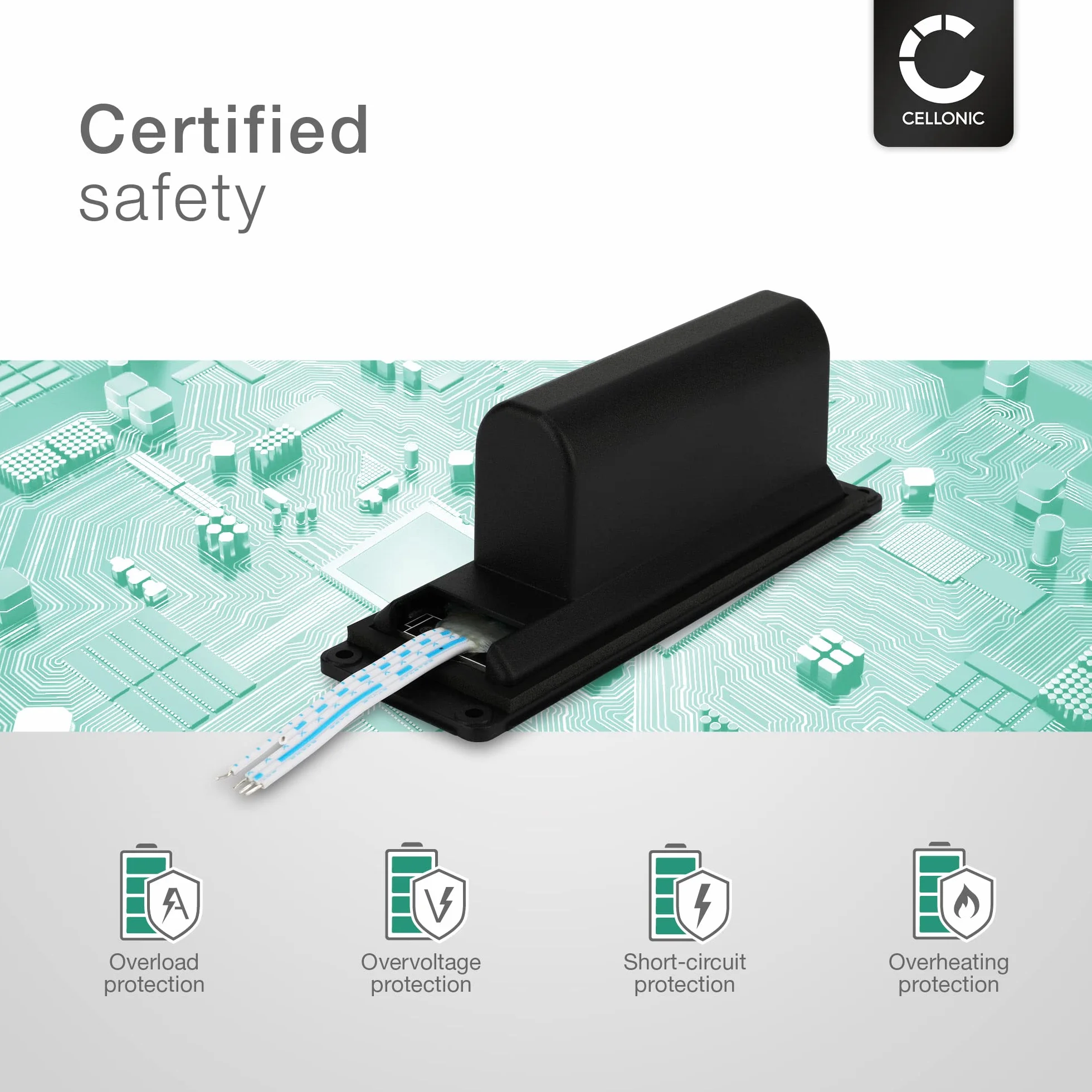 CELLONIC® Wymienny akumulator 088772, 088789, 088796 3400mAh do Bose Soundlink Mini 2 Głośnik perkusyjny Przenośna muzyka
