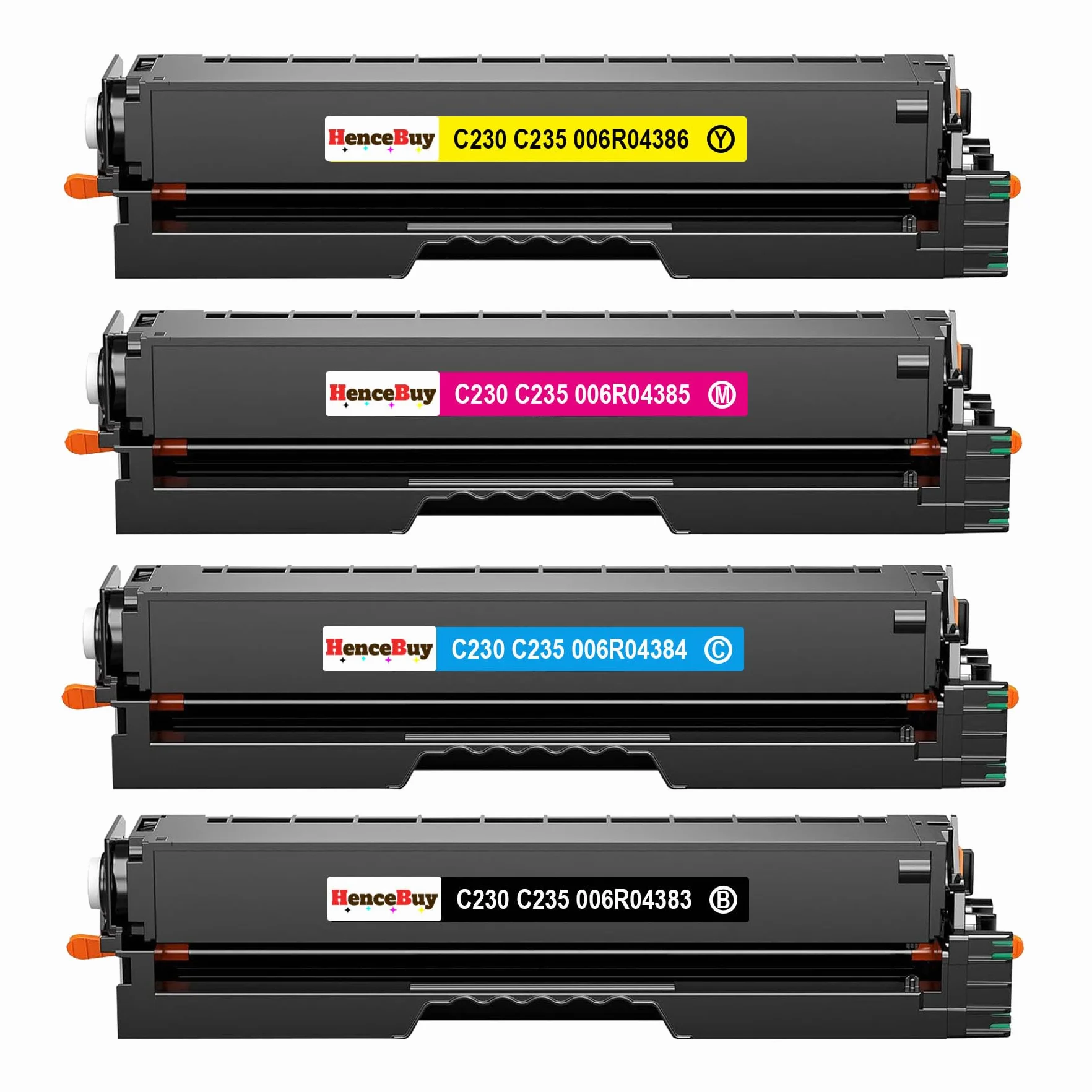 C235 C230 kaseta z tonerem cyjanowym z zamiennikiem chipa do drukarki 006R04384 kompatybilna z drukarką Xerox C235 C235DNI C235/DNI C230 C230/DNI (1 cyjan)