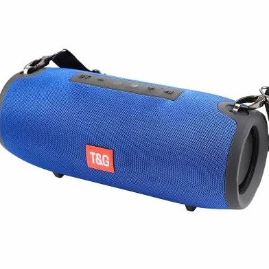 Bezprzewodowy głośnik Bluetooth 10 W, wodoodporna kolumna, subwoofer, przenośny soundbar (GT118, niebieski)