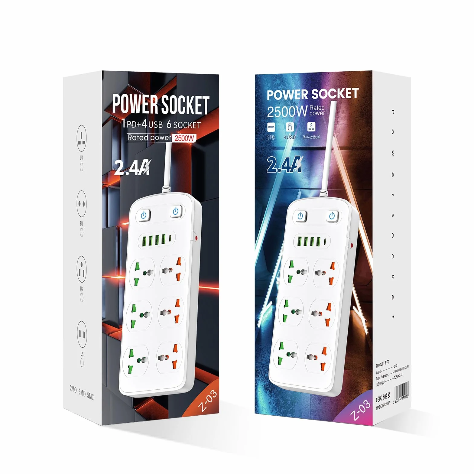 Uniwersalna taśma zasilająca z portem USB C