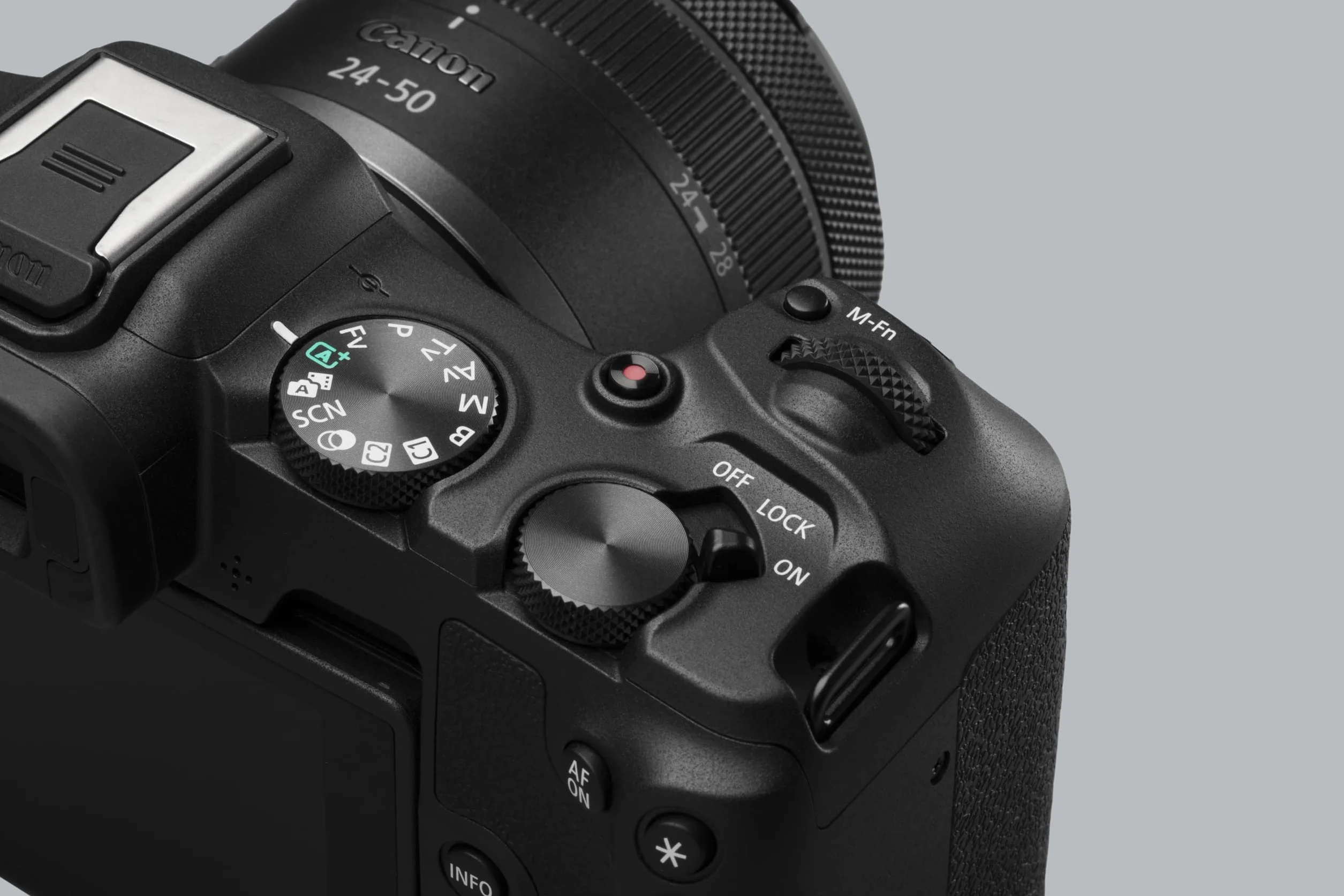 Canon Eos R8 5803C013 Aparat Fotograficzny, Czarny, 24-50mm