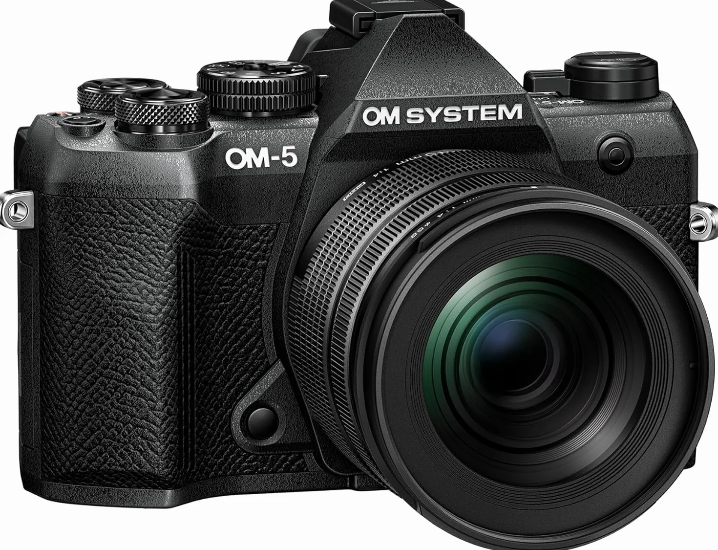 OM SYSTEM OM-5 Mark II + 12-45mm PRO, Aparat Bezlusterkowy, Matryca 20MP, | Zestaw z obiektywem M.Zuiko, stabilizacja obrazu 5-osiowa, wideo 4K, Live ND, uszczelnienie odporne na mróz i kurz,IP53