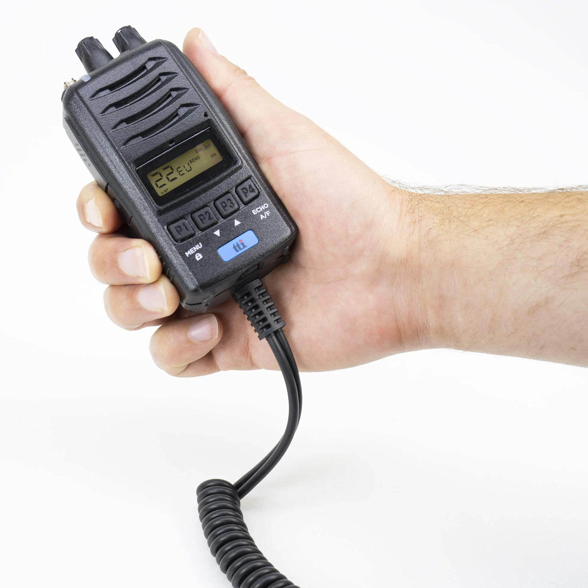 Zestaw stacji radiowych CB TTi TCB-H100 12V/24V, Roger Beep i antena CB PNI ML70 z magnesem w zestawie