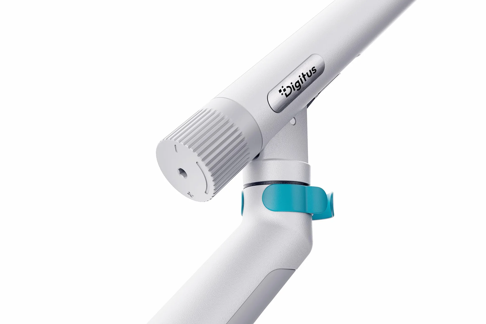 DIGITUS Podwójny uchwyt do monitora – dwa monitory – do 35 cali – sprężyna mechaniczna – nośność 10 kg – do płaskich i zakrzywionych ekranów – VESA 75x75, 100x100 – seria Design – biały