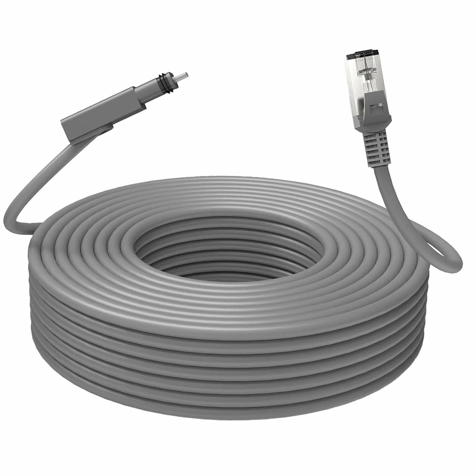 Aramox Prostokątny Kabel Zastępczy, Standardowy Kabel Uruchamiany do Internetu Gen 2 V2, Szybka łączność, łatwa Instalacja, Kompatybilny z Różnymi Routerami (#4)