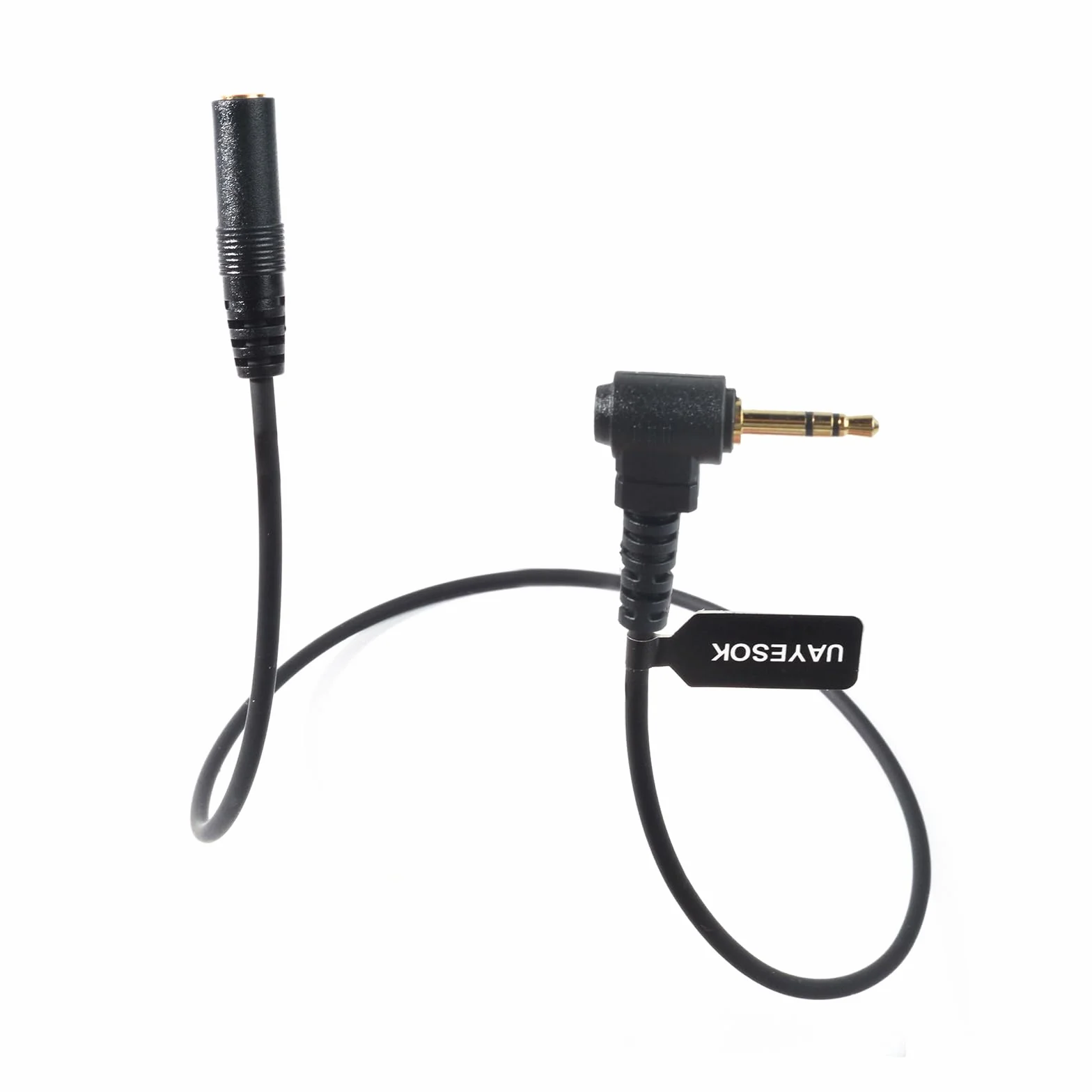 UAYESOK Adapter audio 1-pinowy 2,5 mm Jack do 3,5 mm żeński do Motorola Talkabout T80 T82 T92 H2o XT180 PMR446