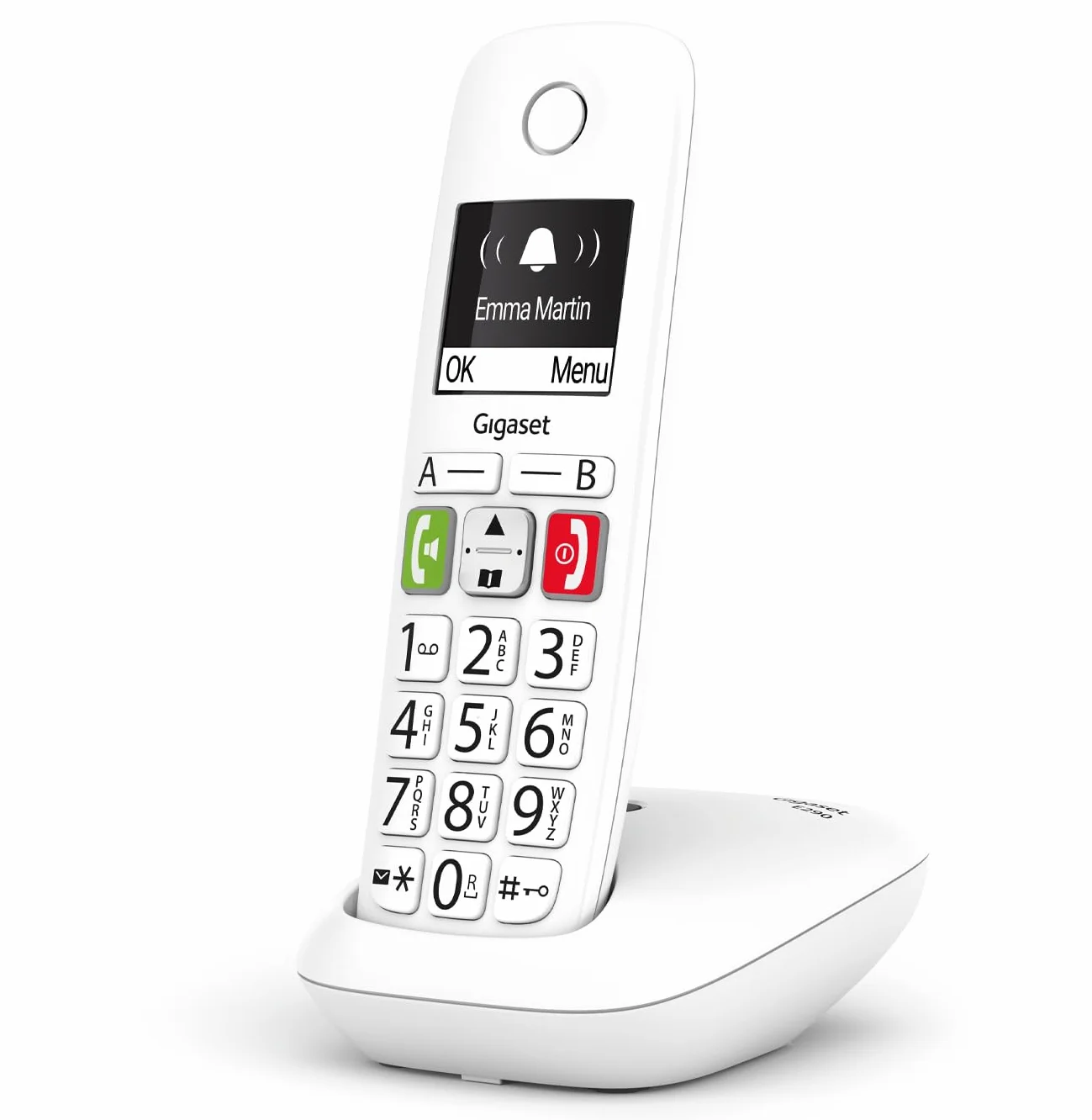 Telefon bezprzewodowy Dect Gigaset E290 Biały