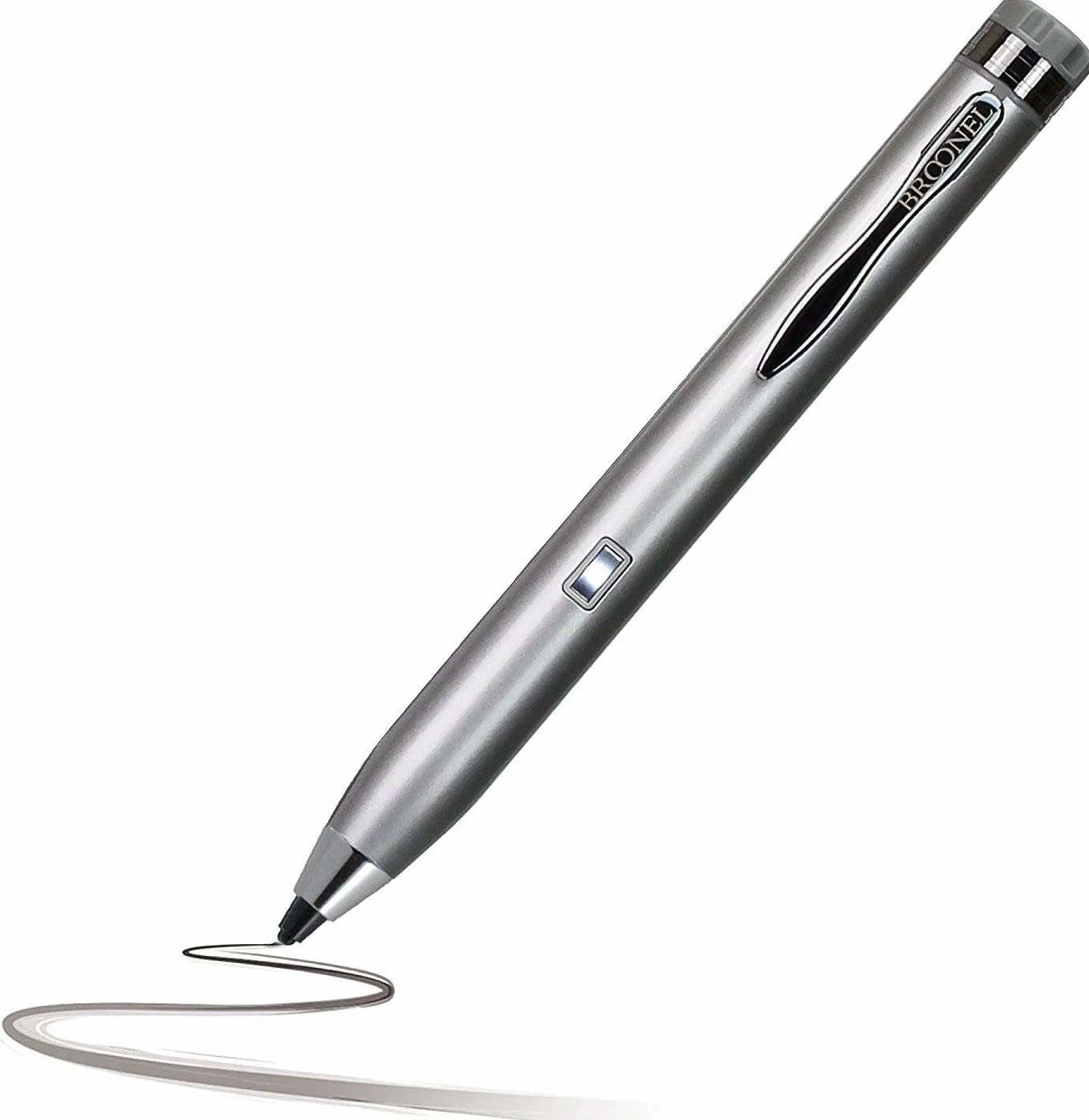 Silver Fine Point Digital Active Stylus Pen - kompatybilny z tabletem dla dzieci EagleSoar 7 cali