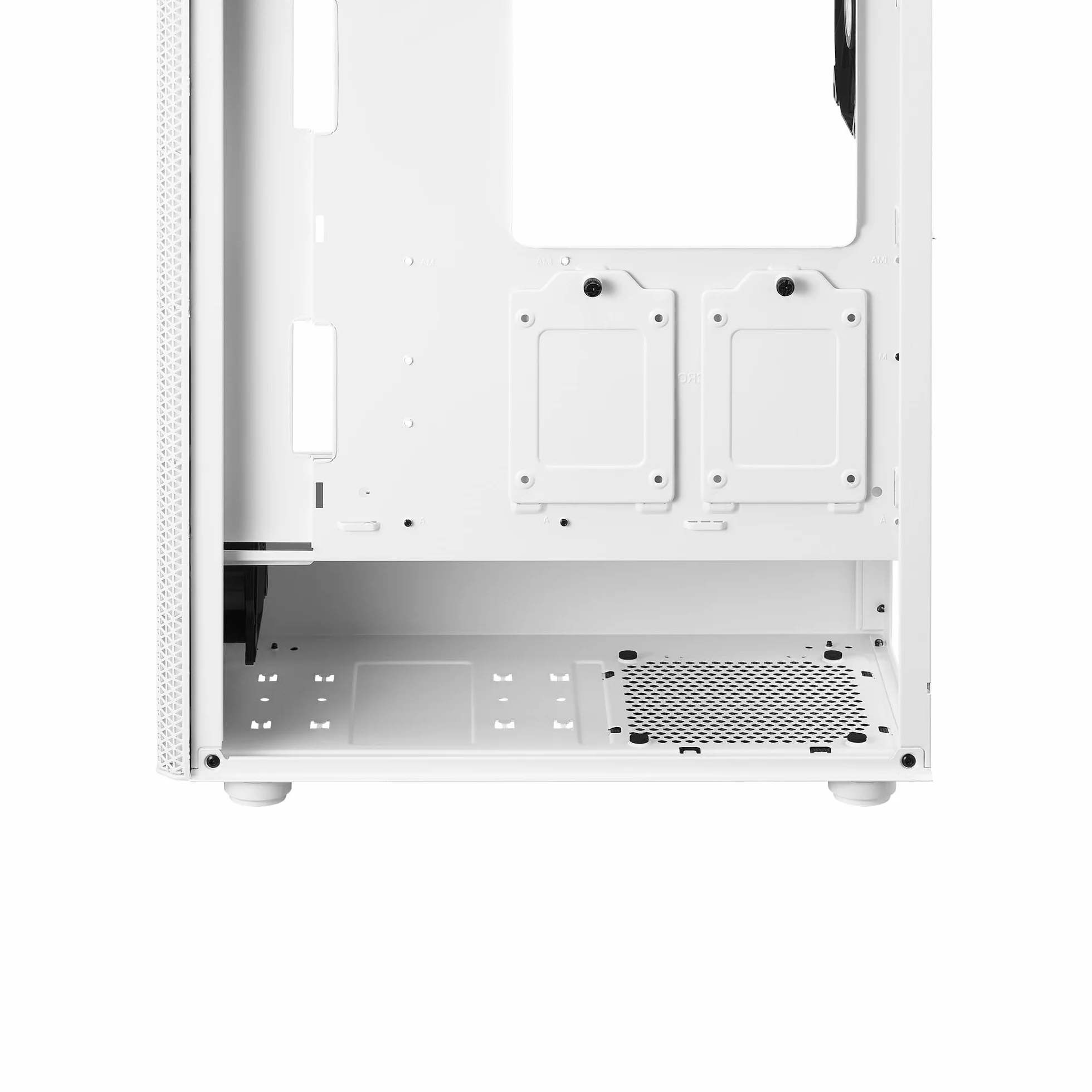 XPG Valor Mesh (kompaktowa obudowa ATX-Mid-Tower, konstrukcja panelu przedniego Mesh, panel boczny ze szkła hartowanego 3 mm, fabrycznie zainstalowany wentylator x4 120 mm)